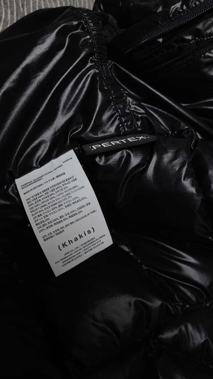 Khakis camper hooded down jaket M 상품이미지7