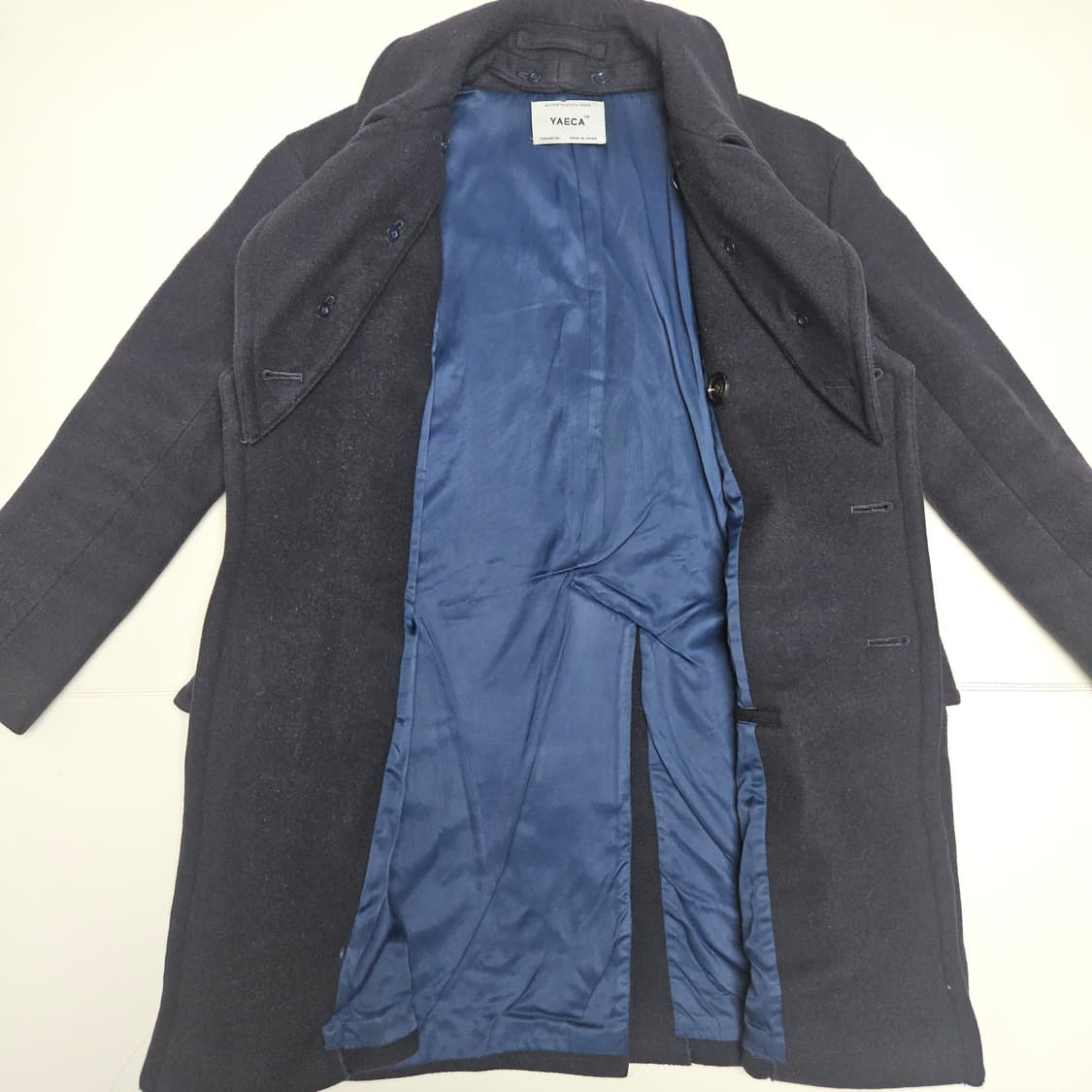 (무료배송) 야에카 울 피코트 / 네이비 / S사이즈 상품이미지4