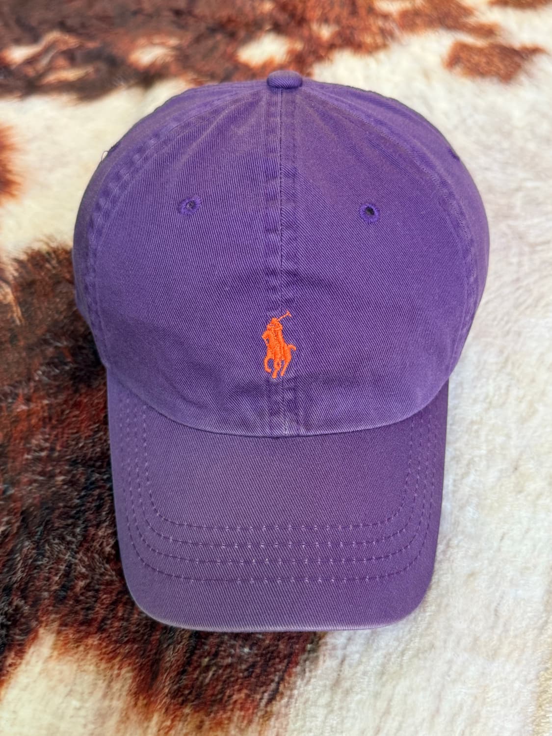 Polo Ralph Lauren 폴로 랄프로렌  볼캡 퍼플 상품이미지1