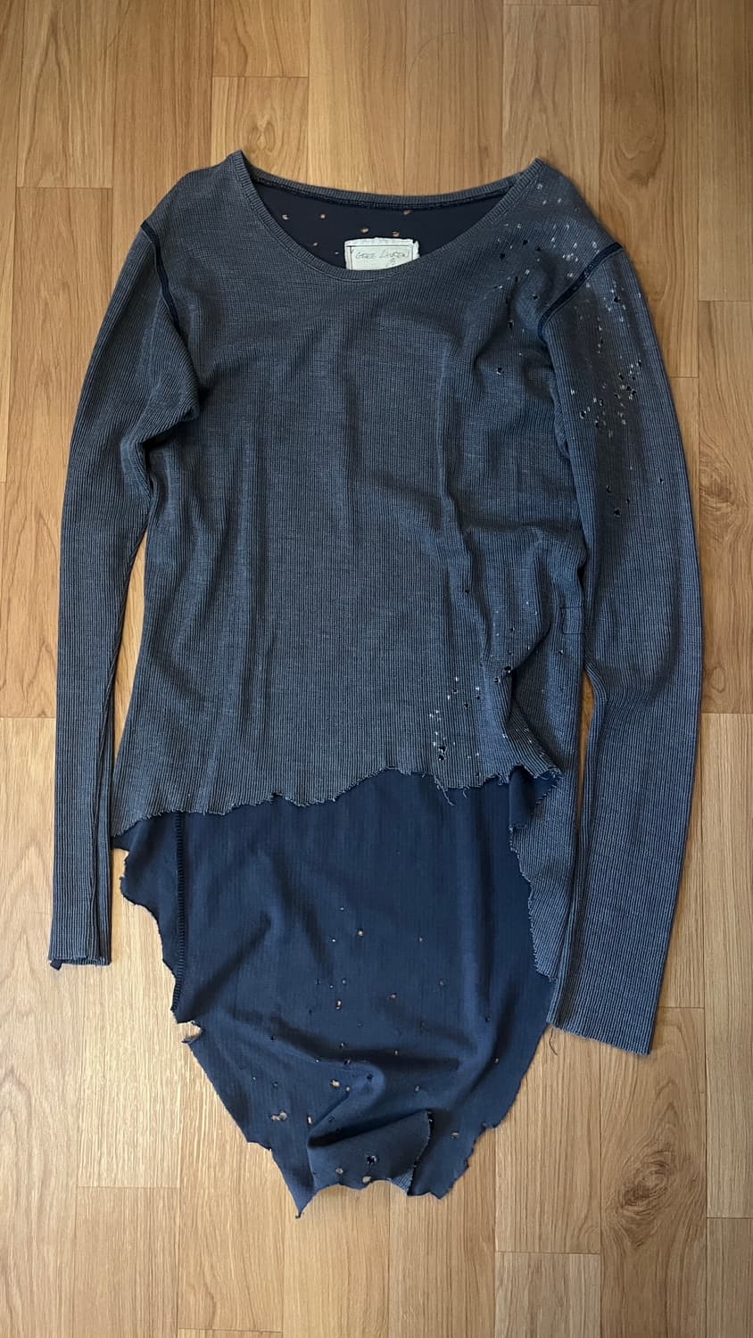 Greg Lauren 그렉 로렌 디스트레스드 롱슬리브 상품이미지1