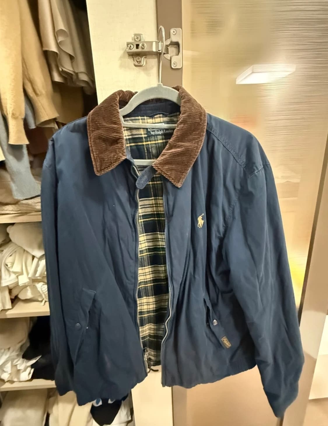 폴로 랄프로렌 코듀로이 블루종 자켓 상품이미지1