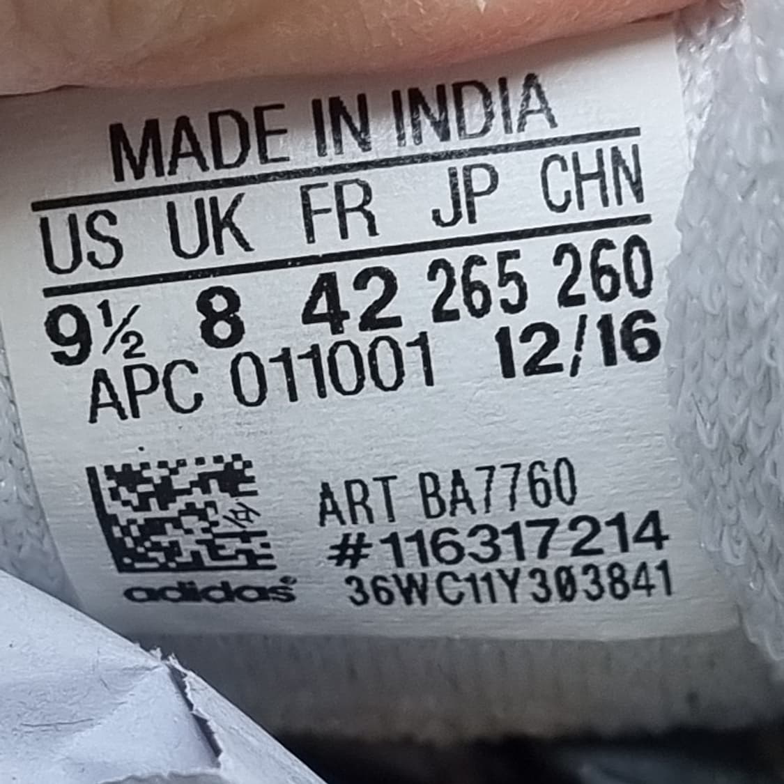 아디다스 플래시백 남성운동화 265 상품이미지6