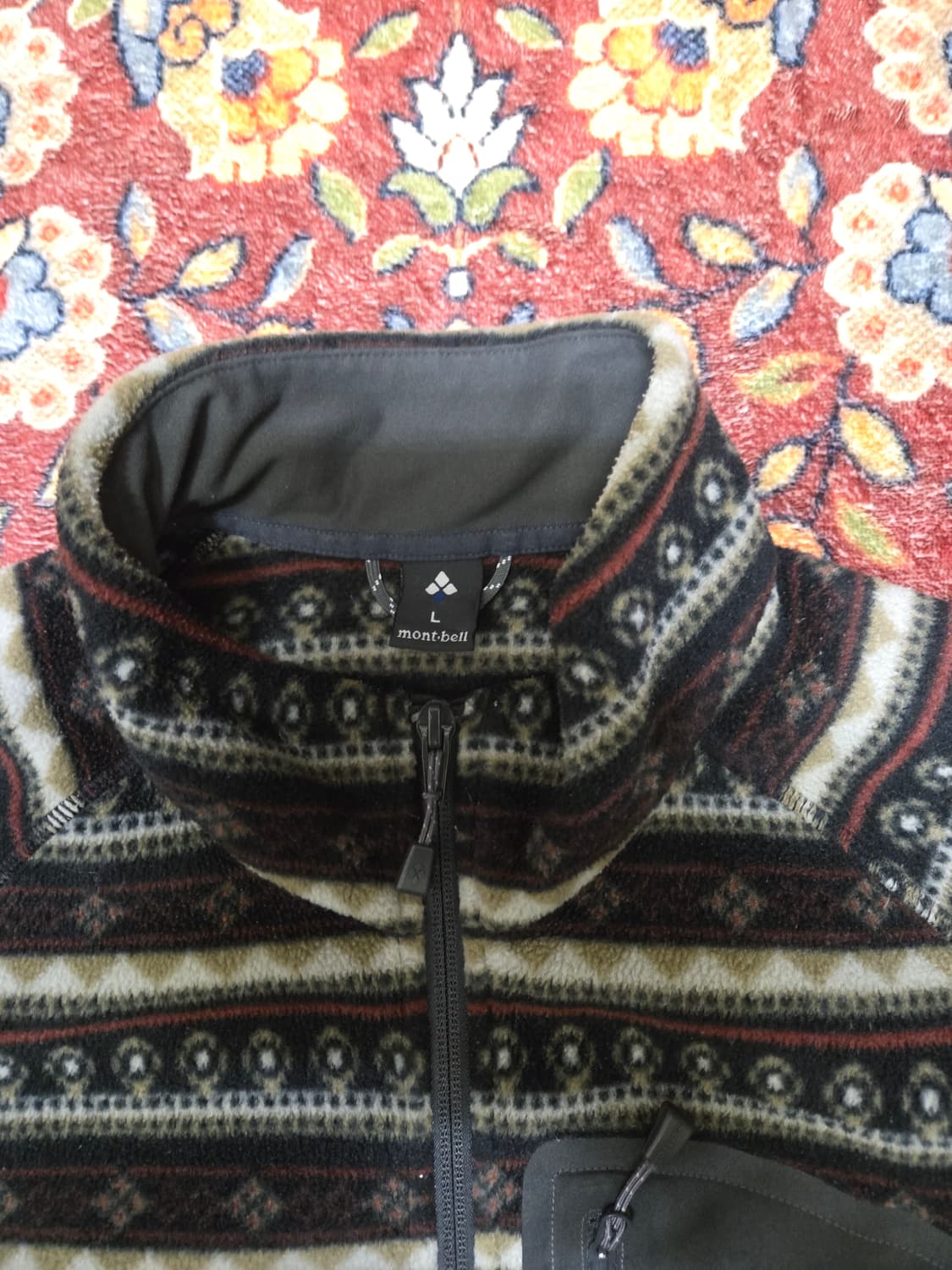 [L] 몽벨(mont-bell) 페어아일 패턴 CLIMAPLUS 플리스  상품이미지6