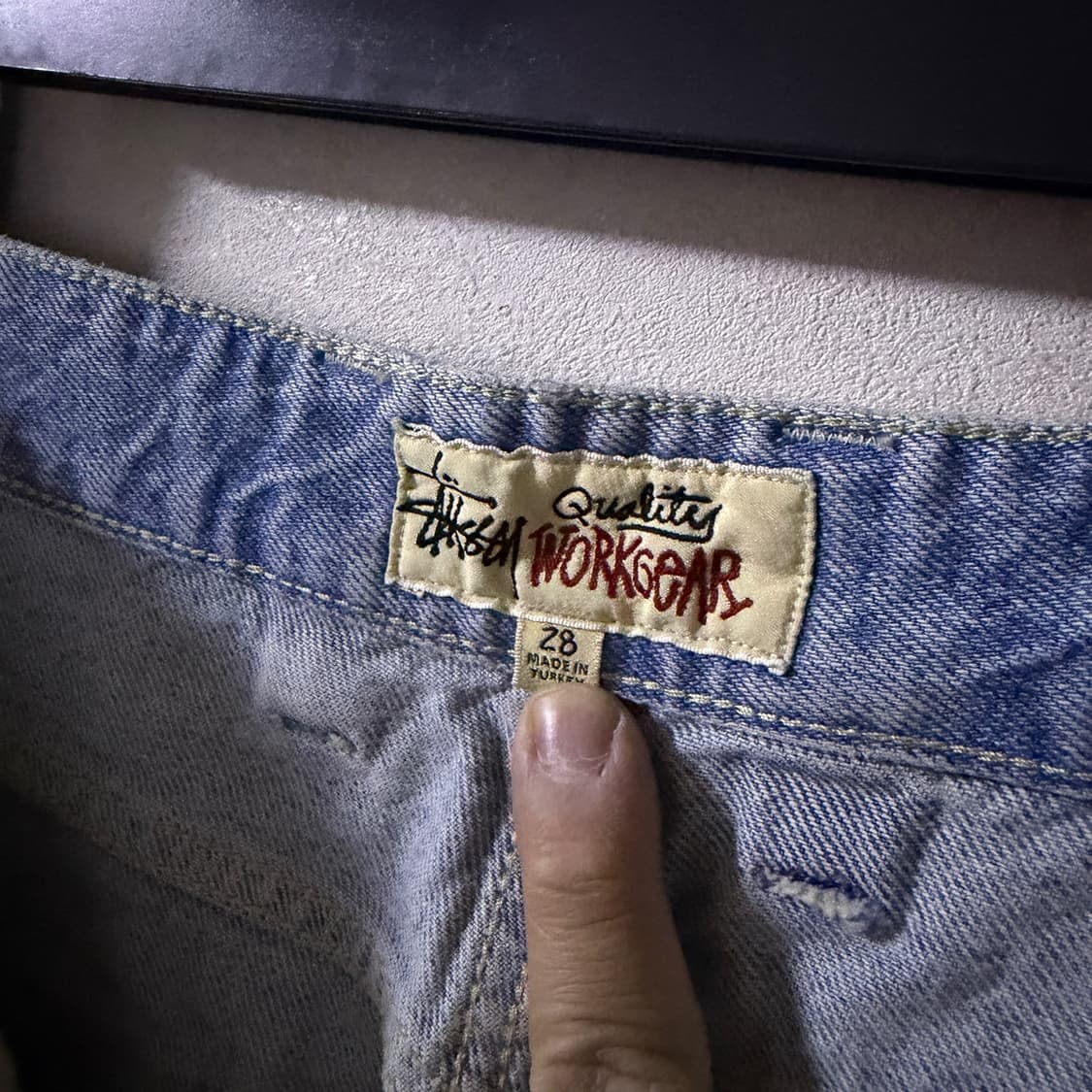 스투시 데님 워크 팬츠 28 (여성 66정도) 상품이미지8