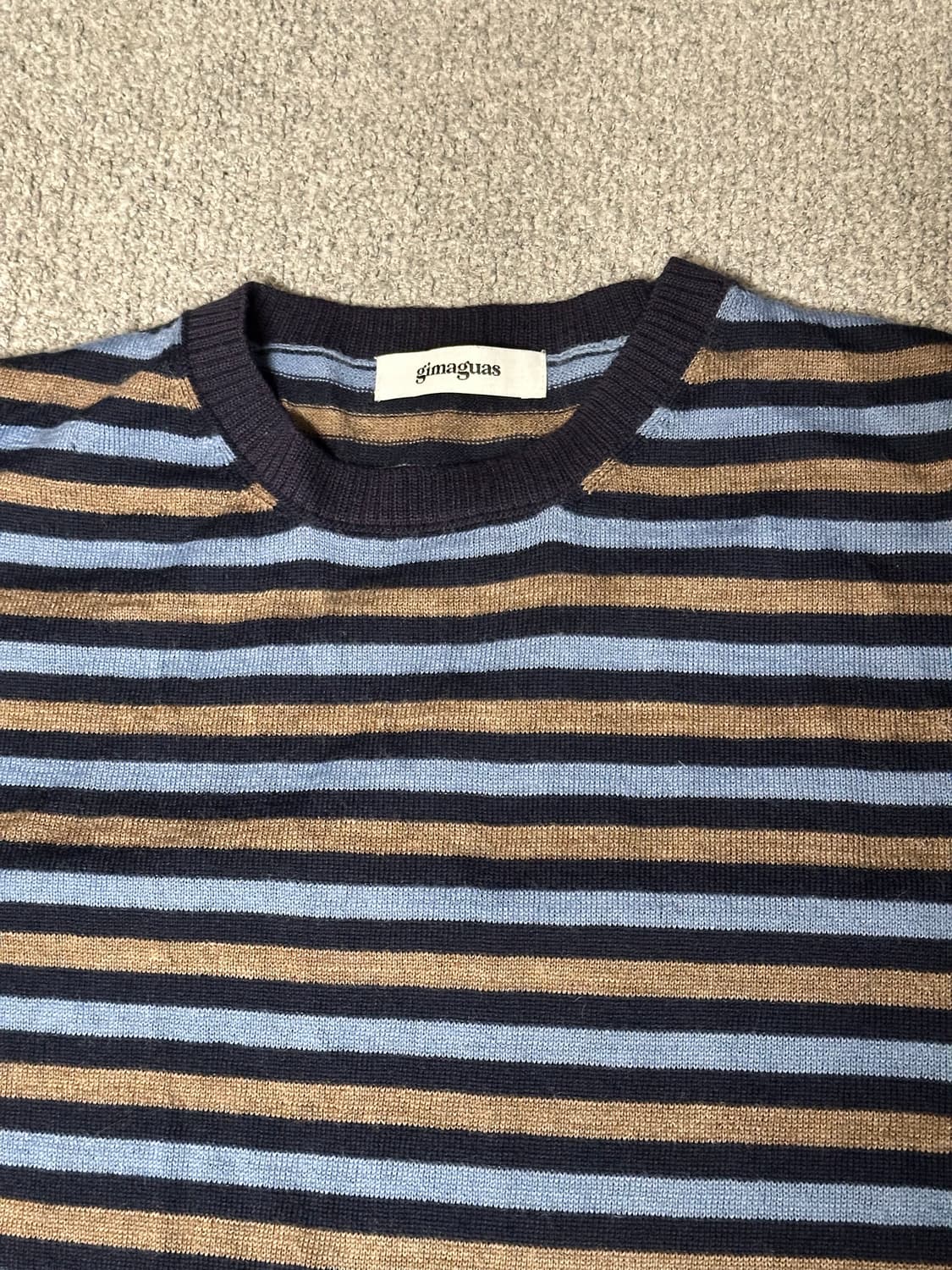 기마구아스 gimaguas Boulder Stripe Sweater S 상품이미지4