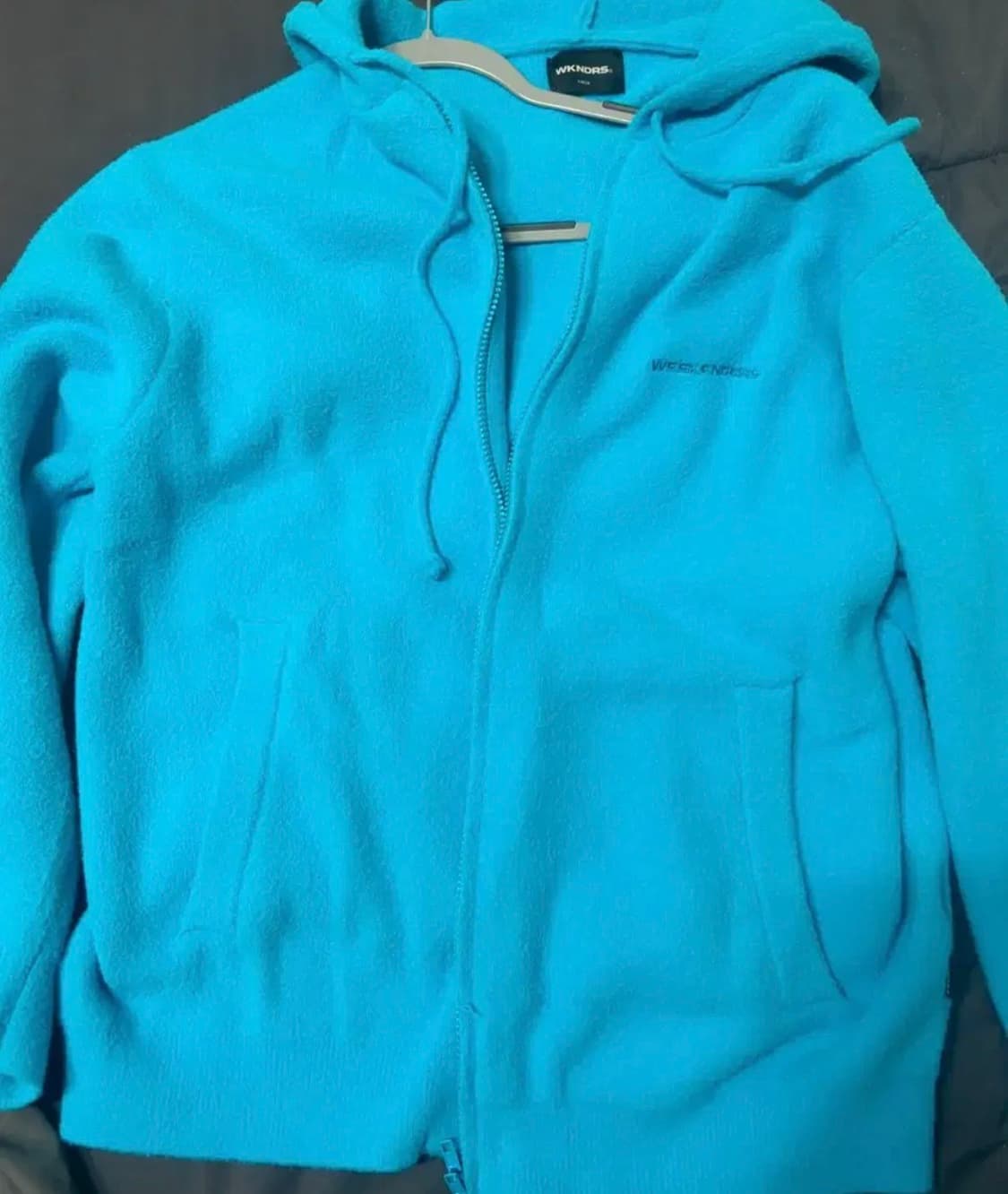 위캔더스 후드집업 HAIRY KNIT ZIPUP HOODIE  상품이미지3