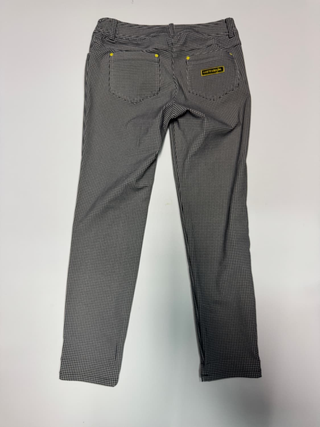 여성 정품 까스텔바작 골프 나일론 체크 스윙 팬츠 67 상품이미지2