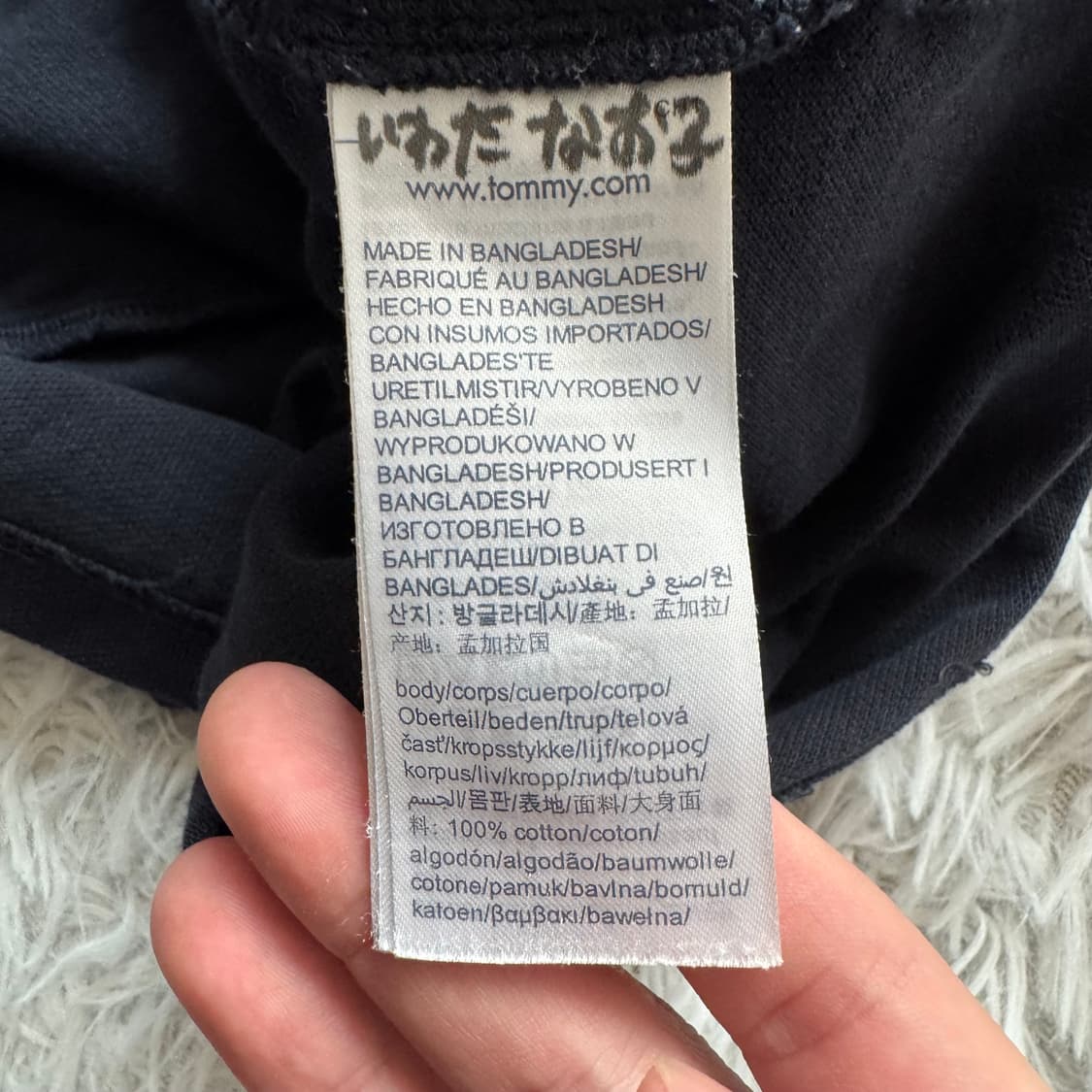 TOMMY HILFIGER 일본빈티지 크롭 카라티 타미 힐피거 XS 36 상품이미지6