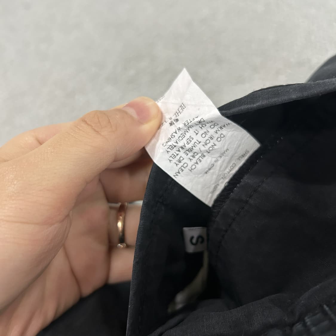 비레비어 카고 세미와이드 팬츠 27 상품이미지3