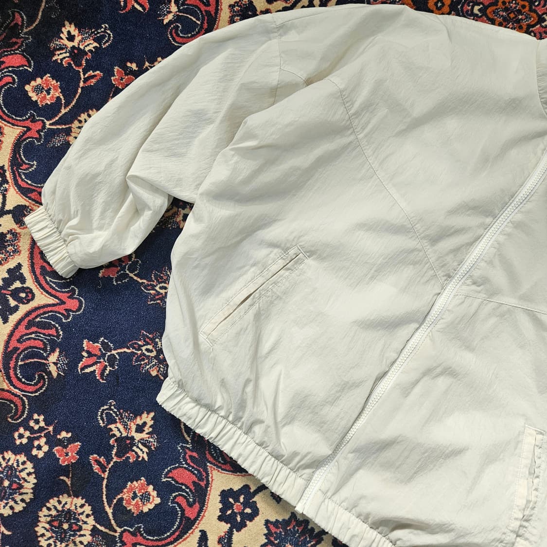 나이키 NSW 에센셜 윈드러너 우븐 자켓 화이트 S 상품이미지5