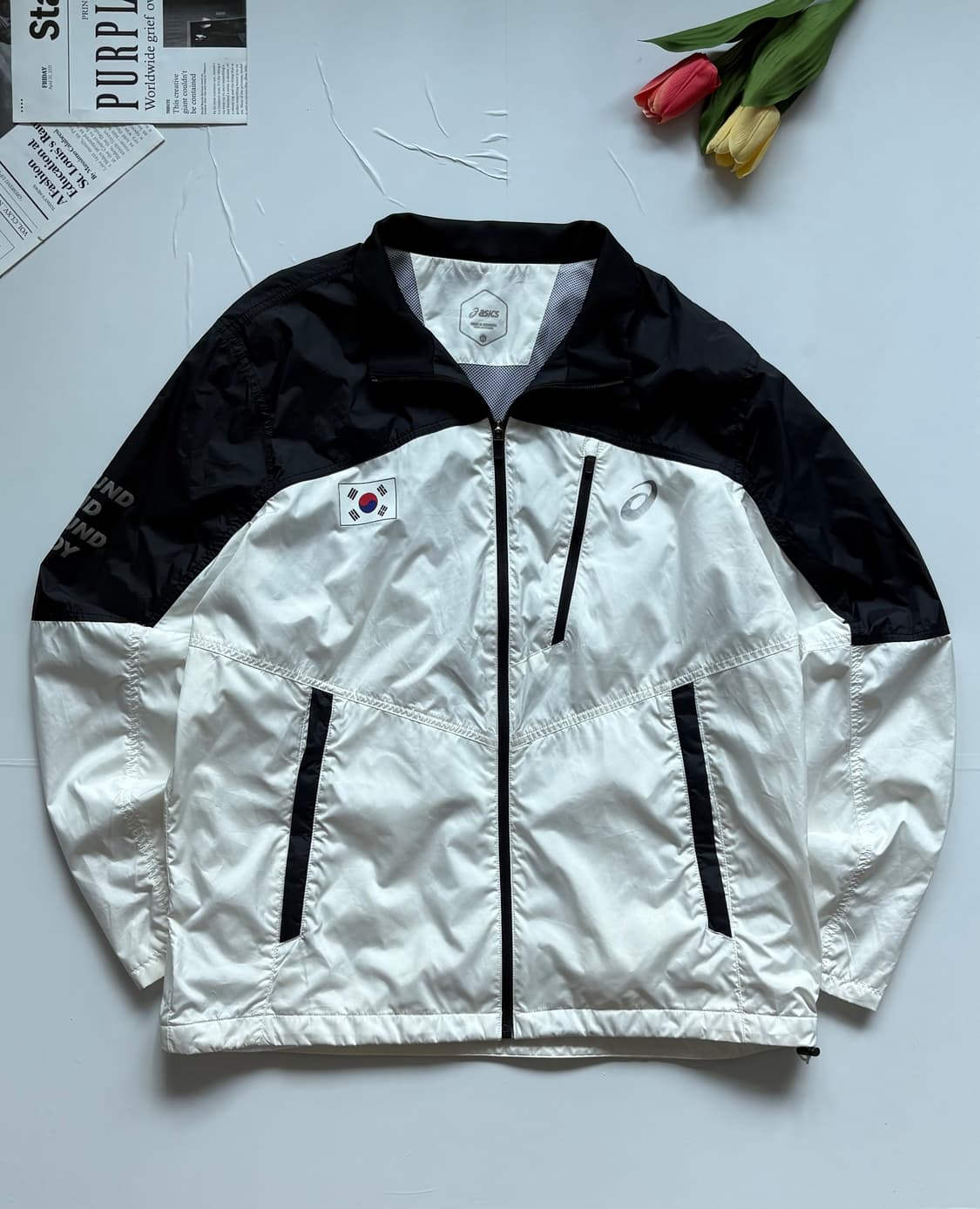아식스 국가대표 바람막이 상품이미지2