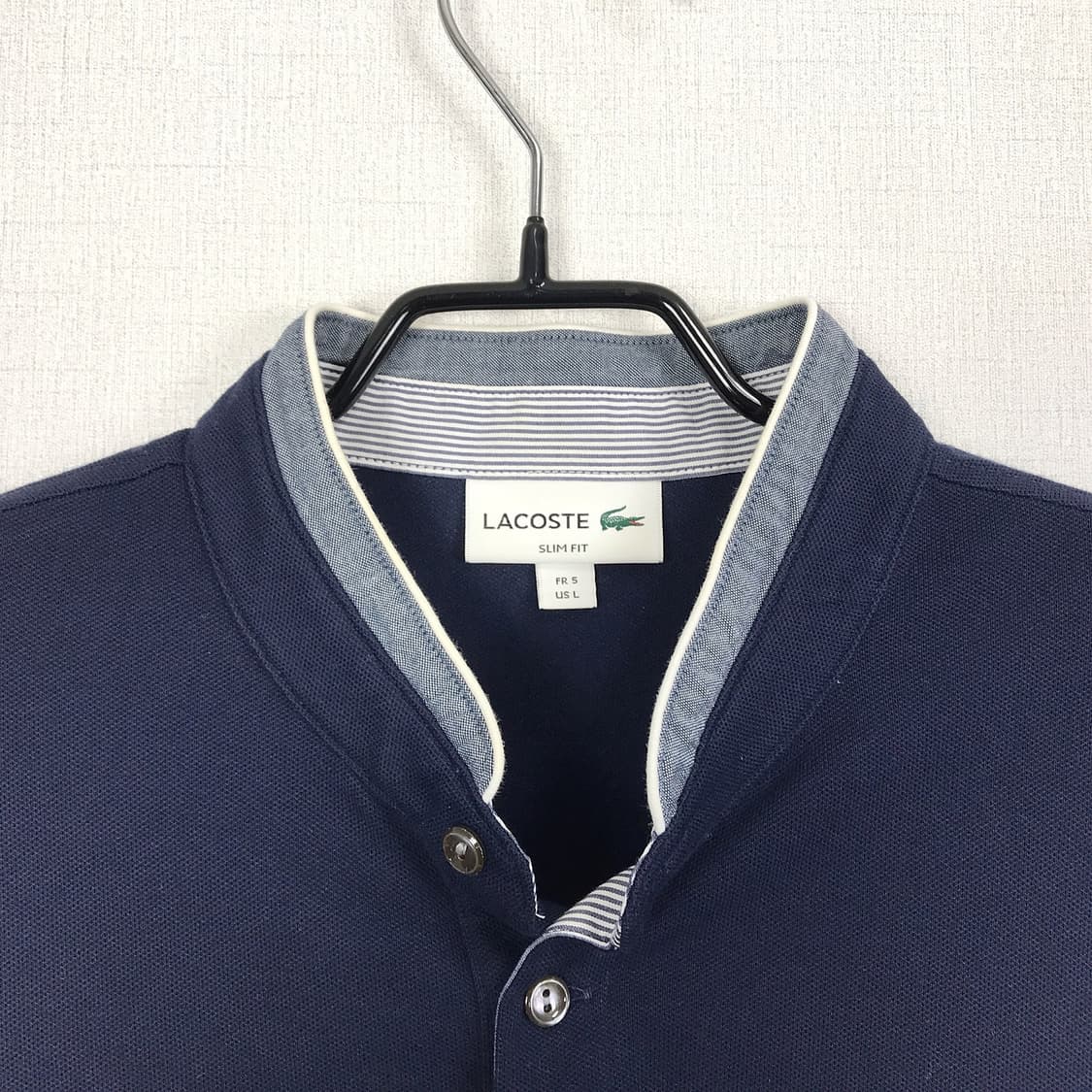 라코스테 차이나카라 반팔 카라티셔츠 남성5 (100) 상품이미지3