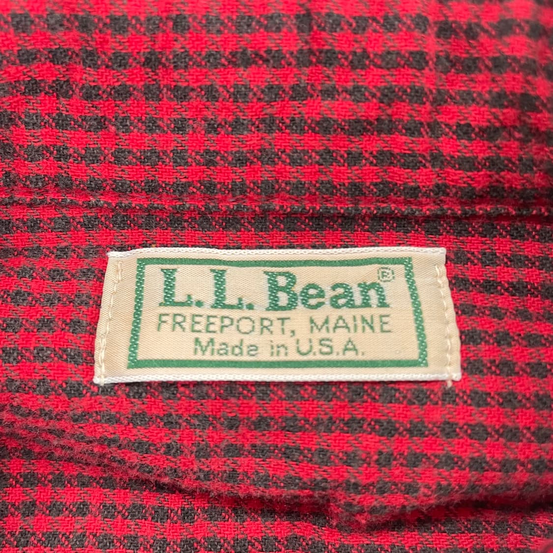 LL Bean  엘엘빈 u.s.a 80,s 워시드 데님 투포켓 셔츠 상품이미지4