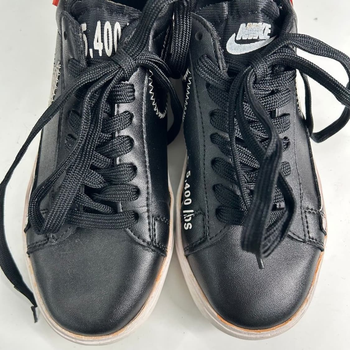 NIKE X OFF WHITE Blazer Low 스니커즈 235 상품이미지4