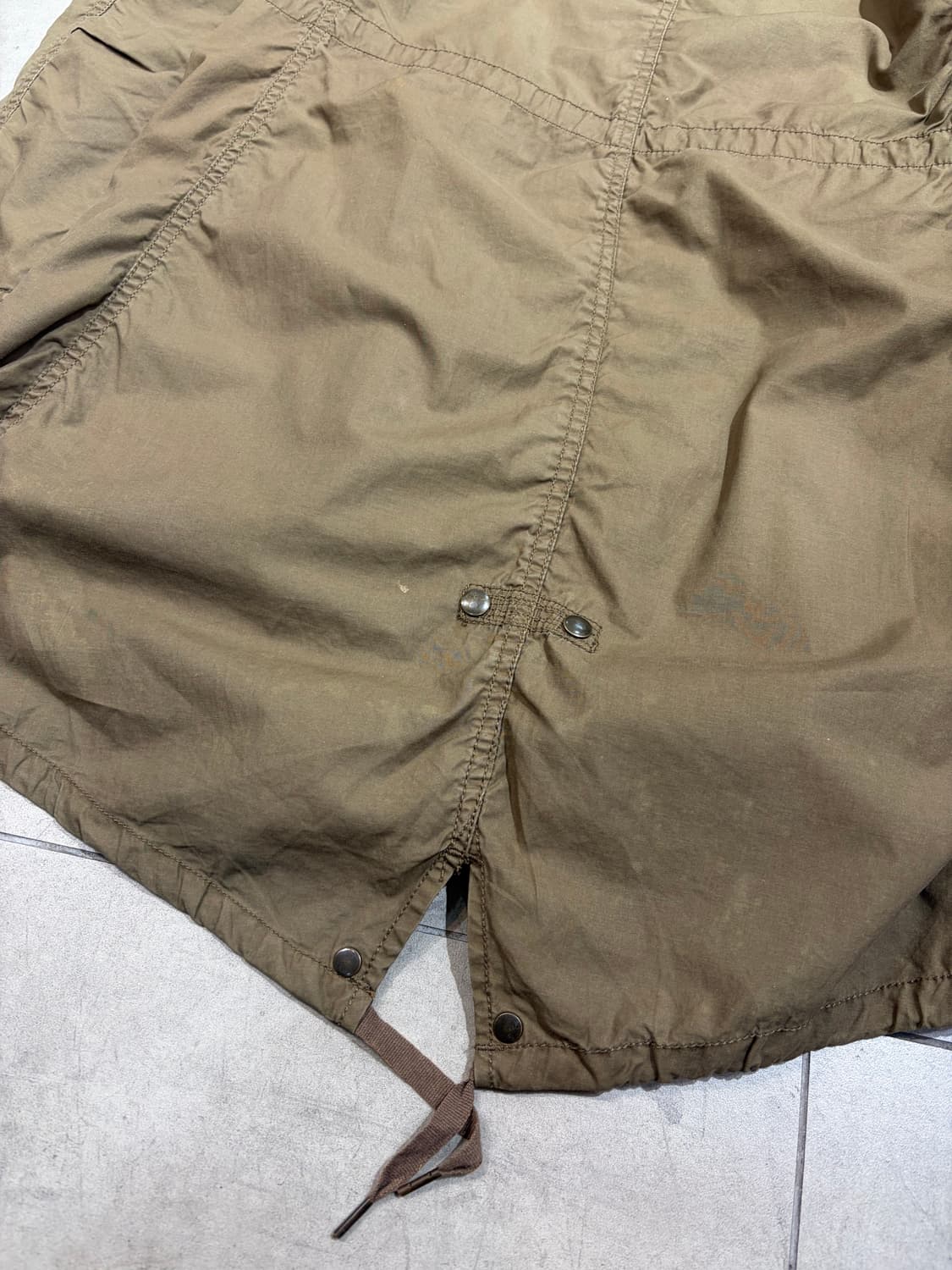 g.o.a 고아 하이넥 후리스 개파카 야상 상품이미지8