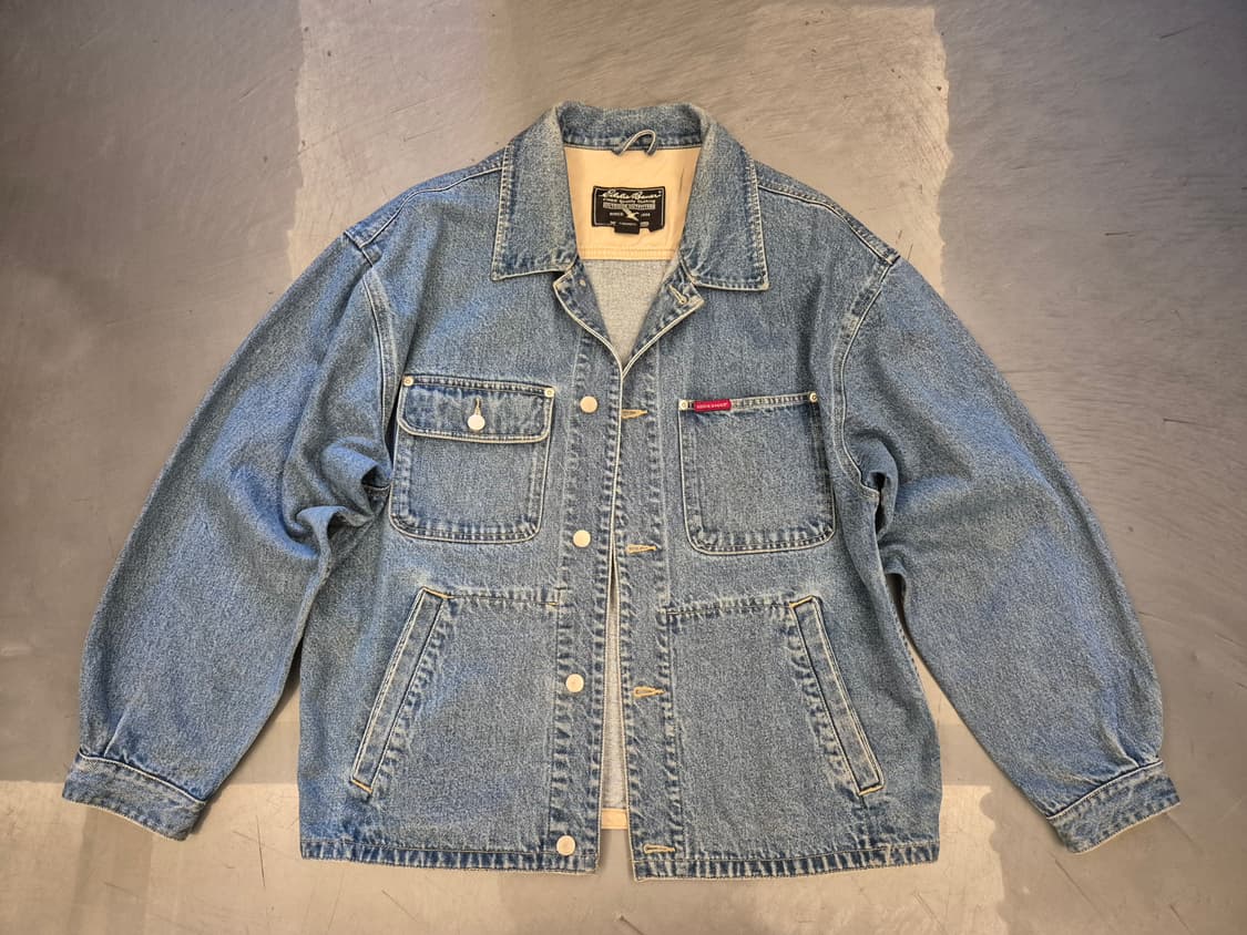 00s 에디바우어 데님  자켓 상품이미지1