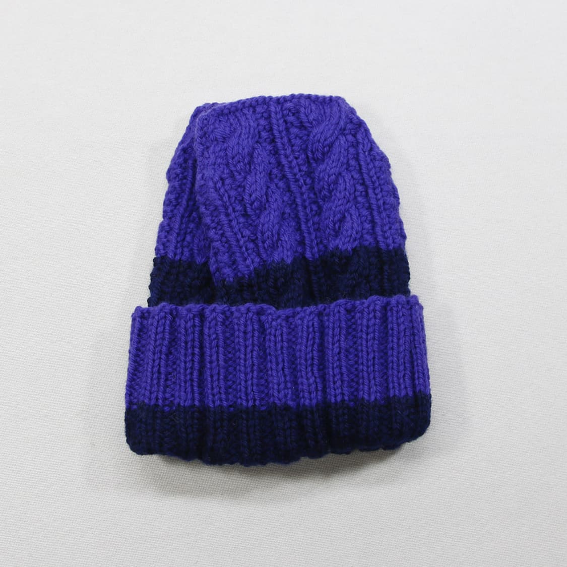 (착용컷) 니트 비니  상품이미지3