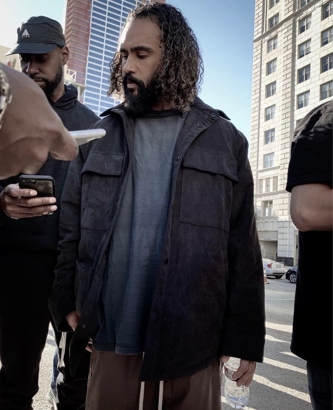 [50] 릭오웬스 18FW 패디드 드로스트링 팬츠 코코아 브라운 상품이미지3