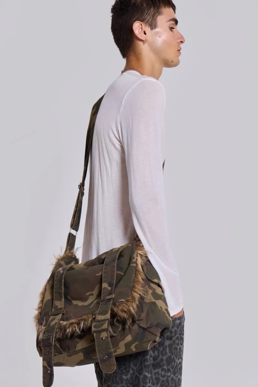 제이디드 런던 카모 메신저백 가방 상품이미지2