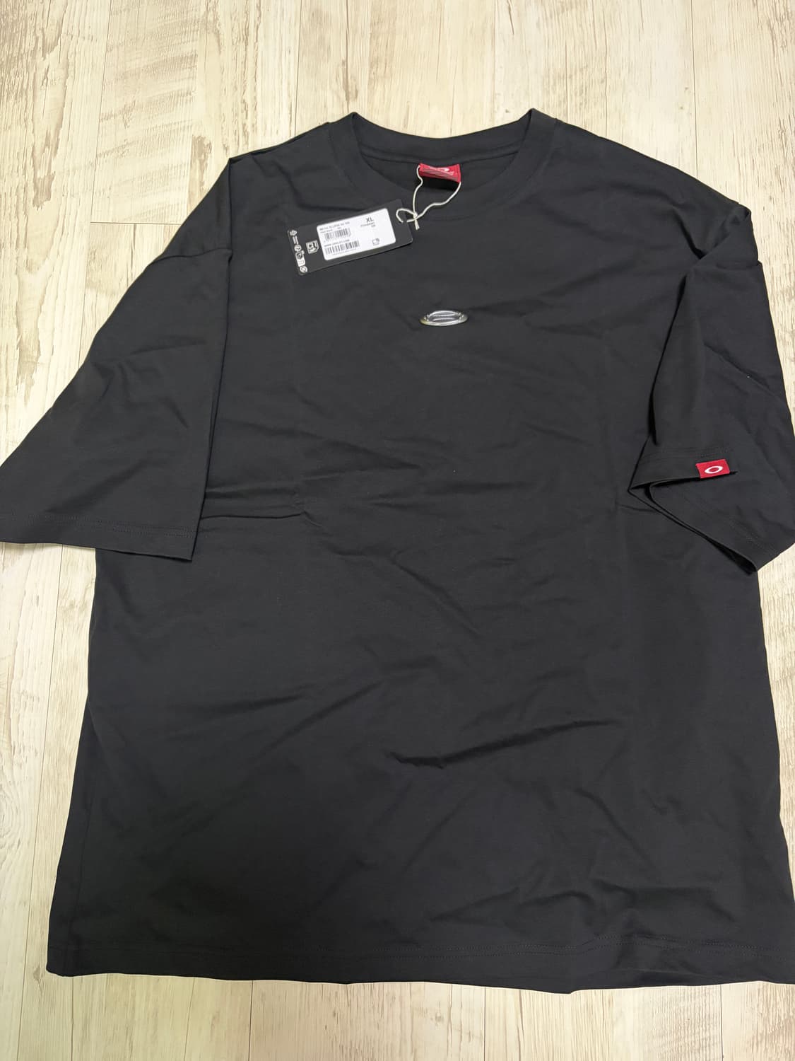 [XL] 오클리 Oakley 메탈 반팔 티셔츠 블랙 새상품 상품이미지2