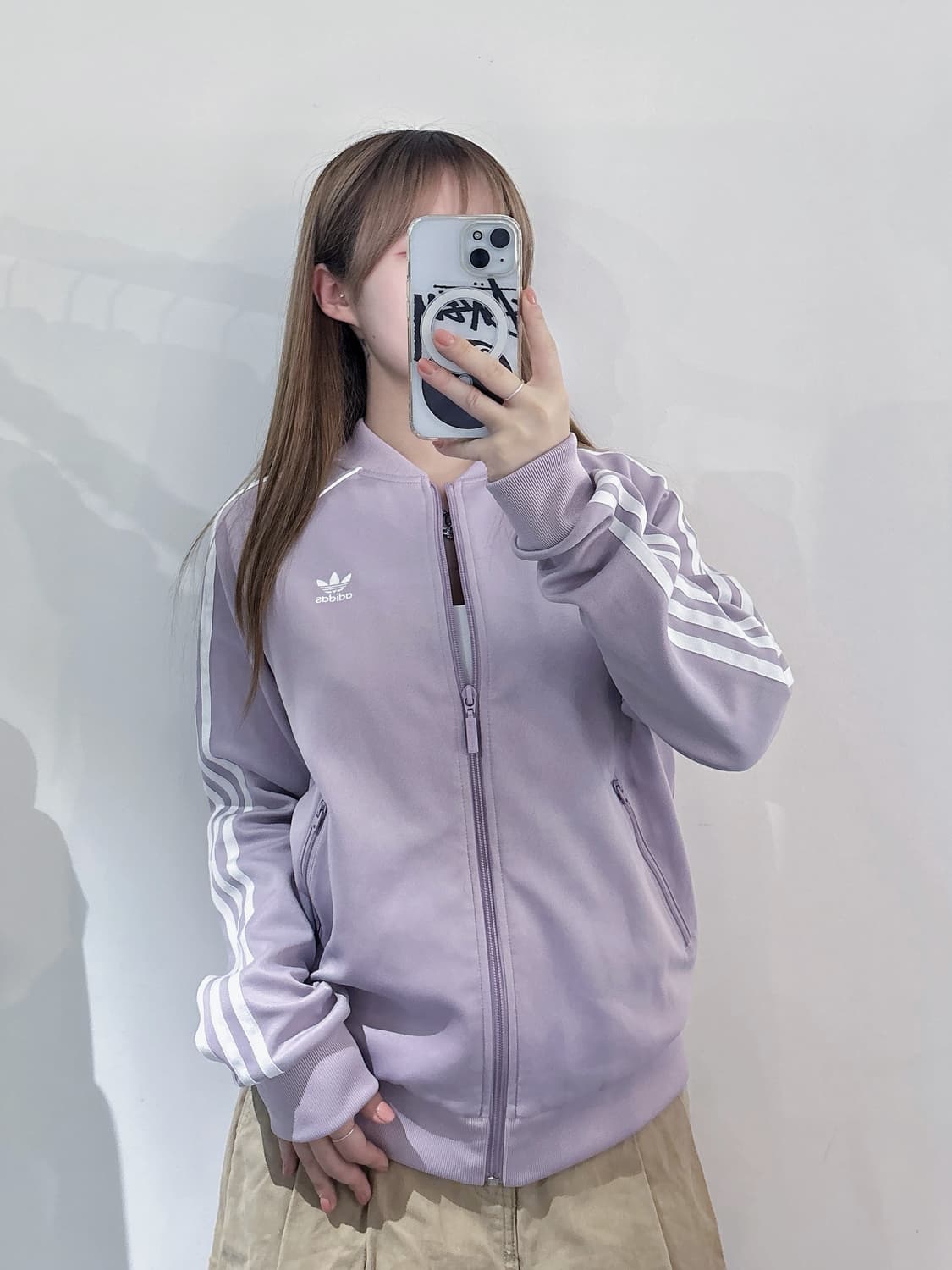 아디다스 파이어버드 연보라 트랙탑 상품이미지2