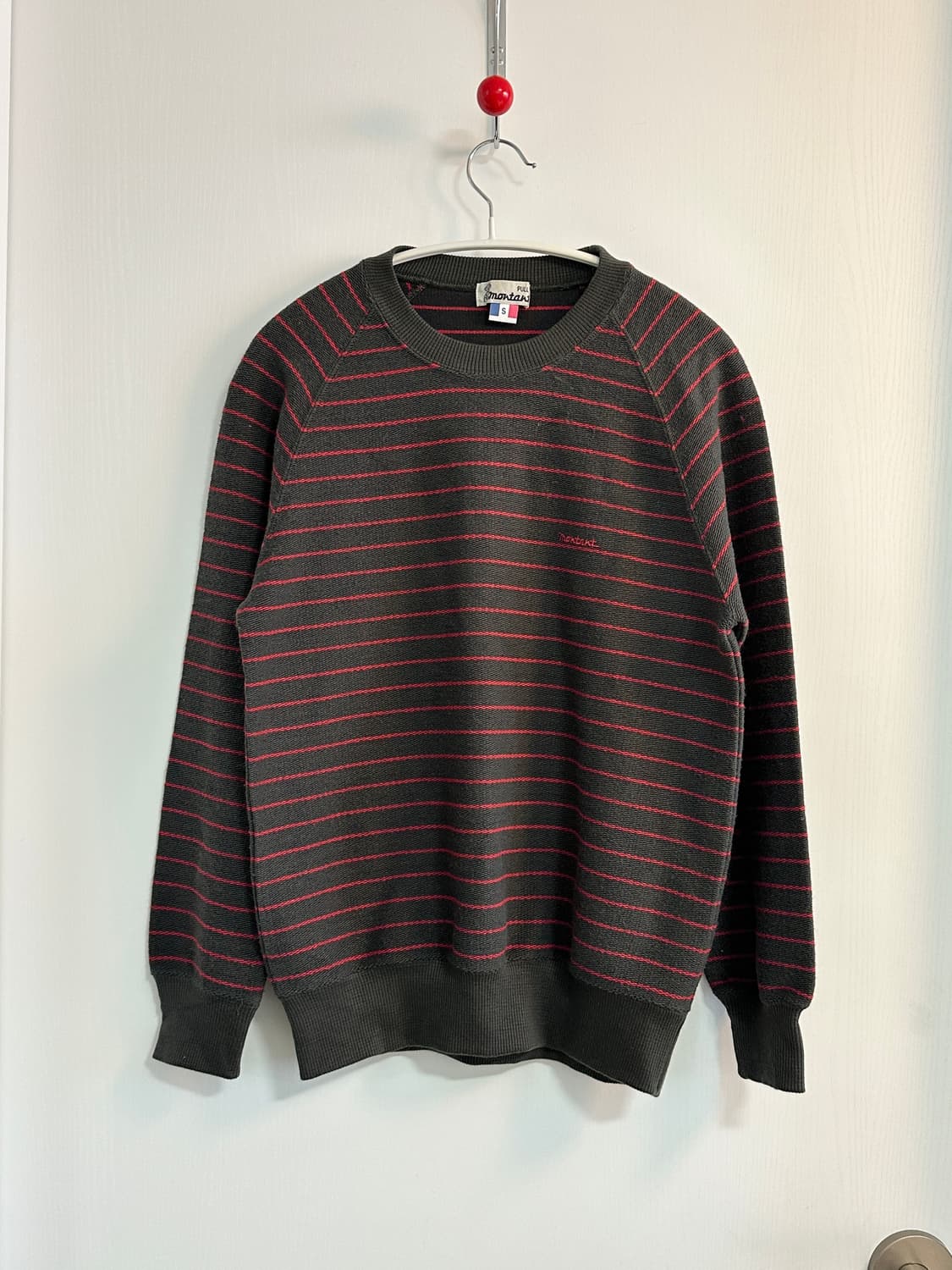 회색 단가라 맨투맨 상품이미지1