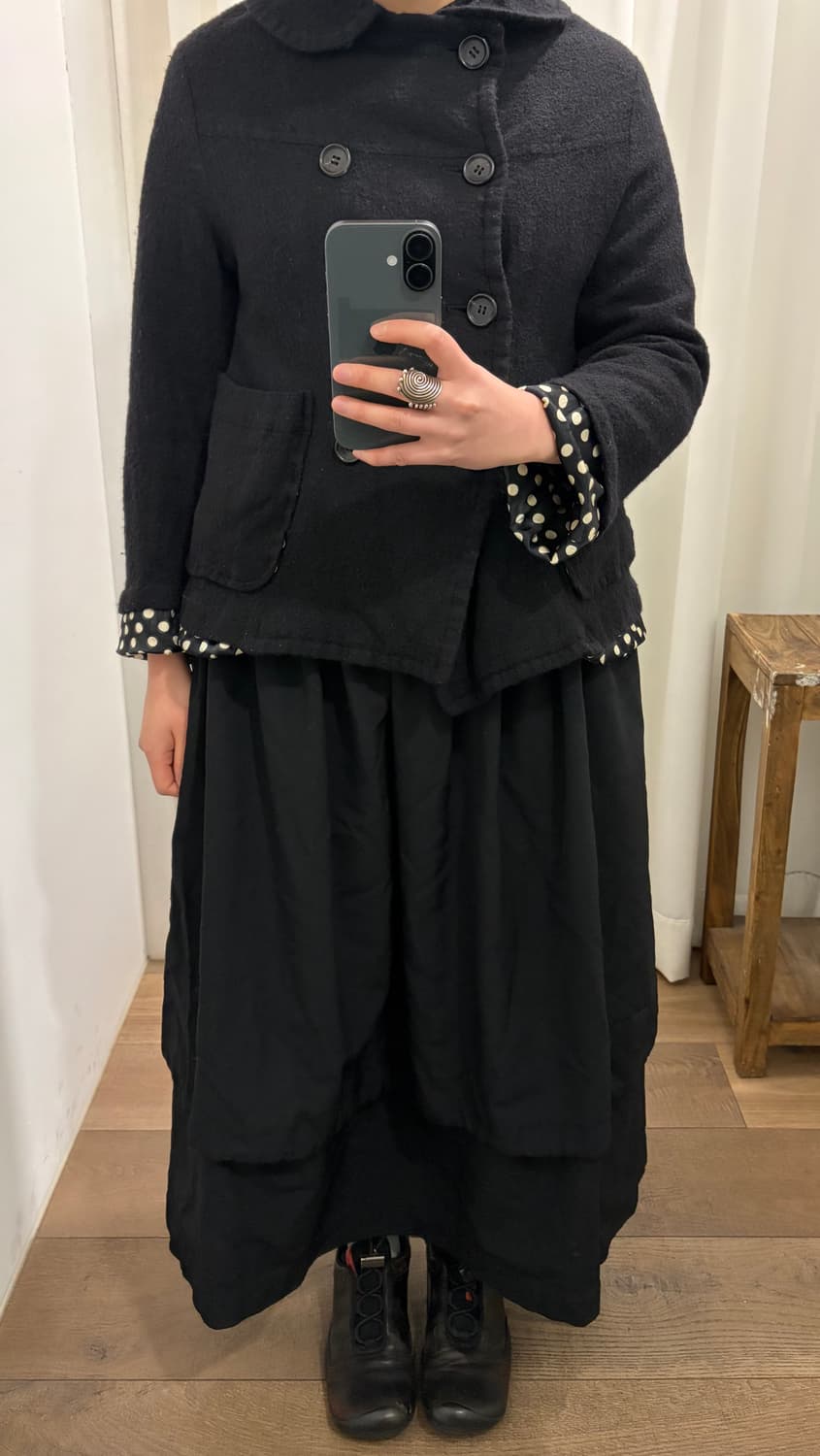 Double Button Fulling Wool Coat 상품이미지9