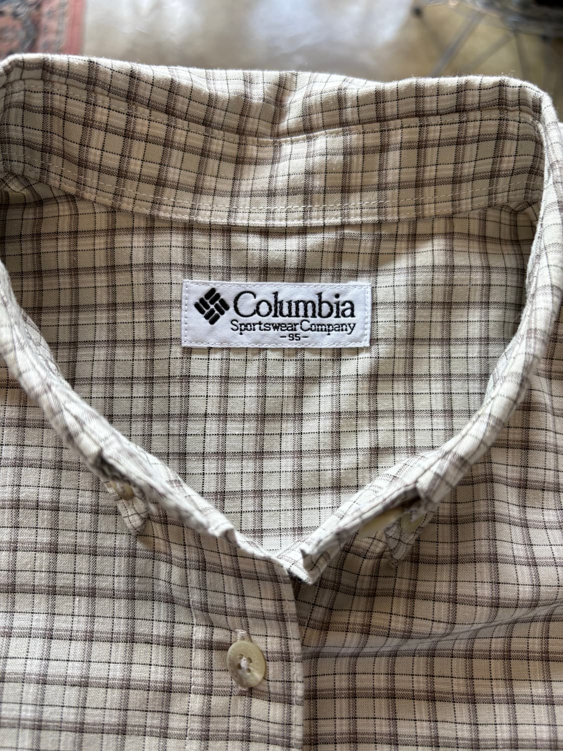 컬럼비아 Columbia 체크 셔츠 상품이미지5