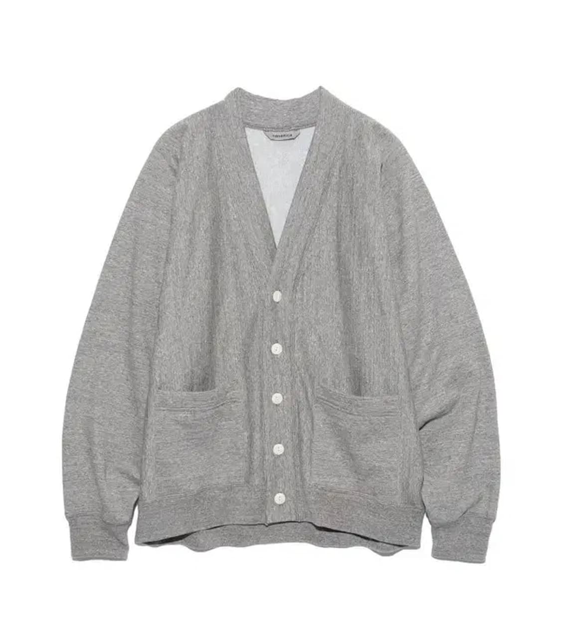 나나미카 23FW 코덴시 스웻 가디건 헤더그레이 L사이즈 상품이미지1