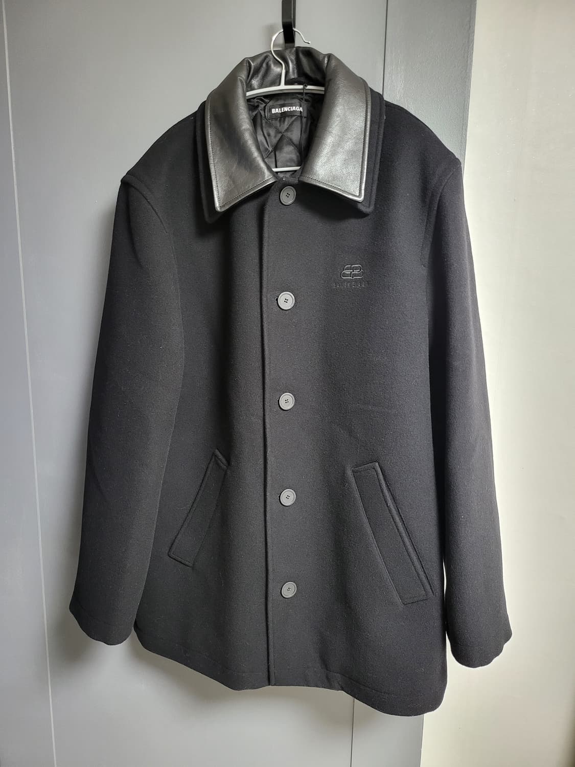 *새상품* 발렌시아가 캐시미어 오버핏 울코트 상품이미지5