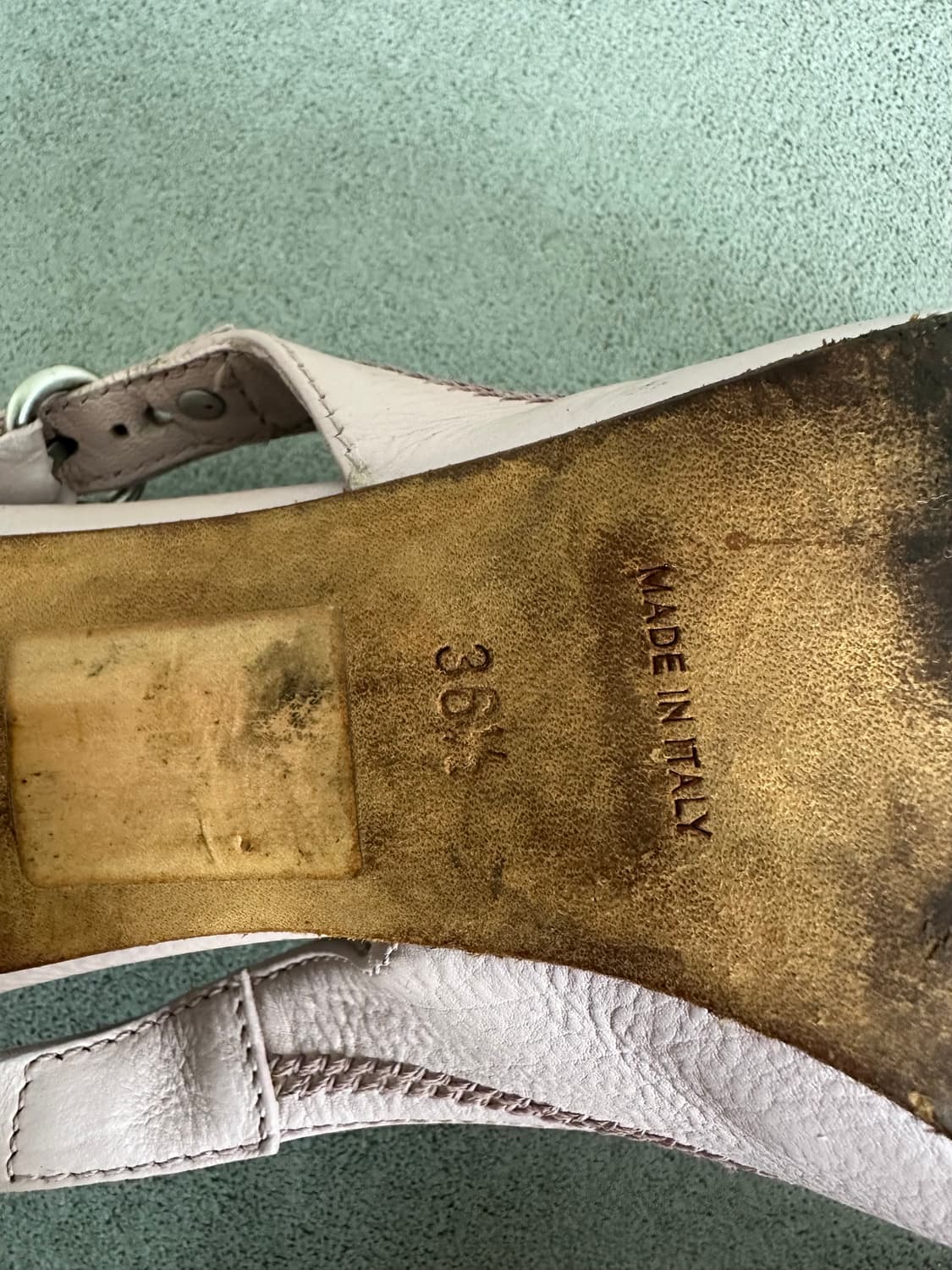 디올 2000s 레이디 디올 베이비핑크 슬링백 힐 상품이미지8