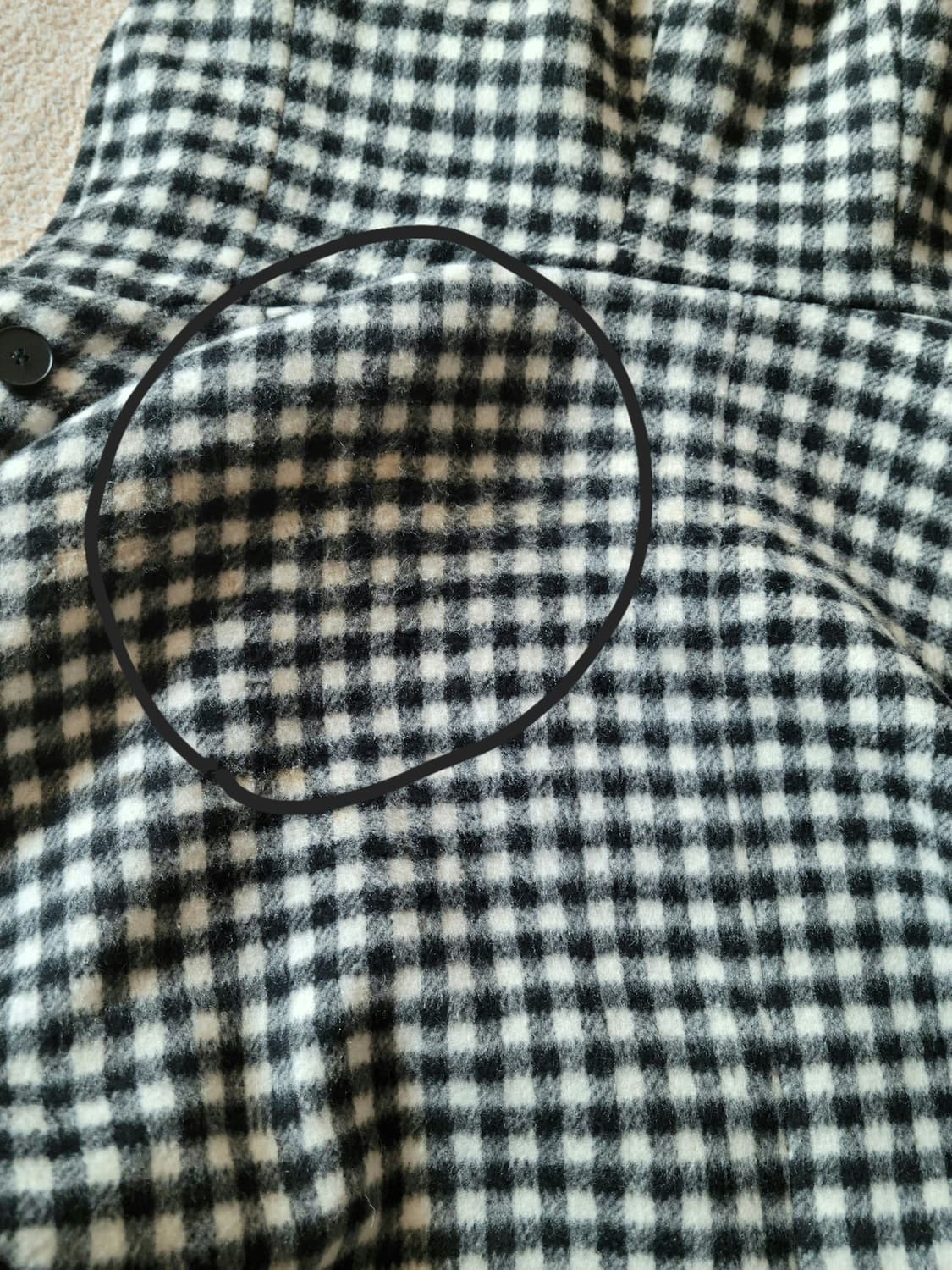 마쥬체크코트 상품이미지1