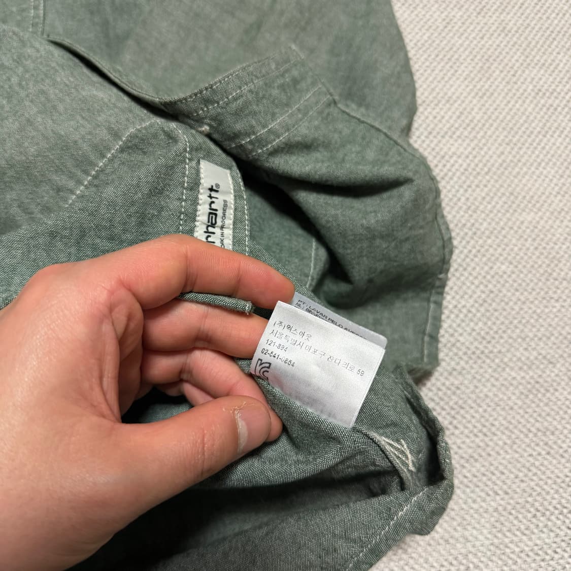 칼하트 WIP 알렉스 셔츠 상품이미지5