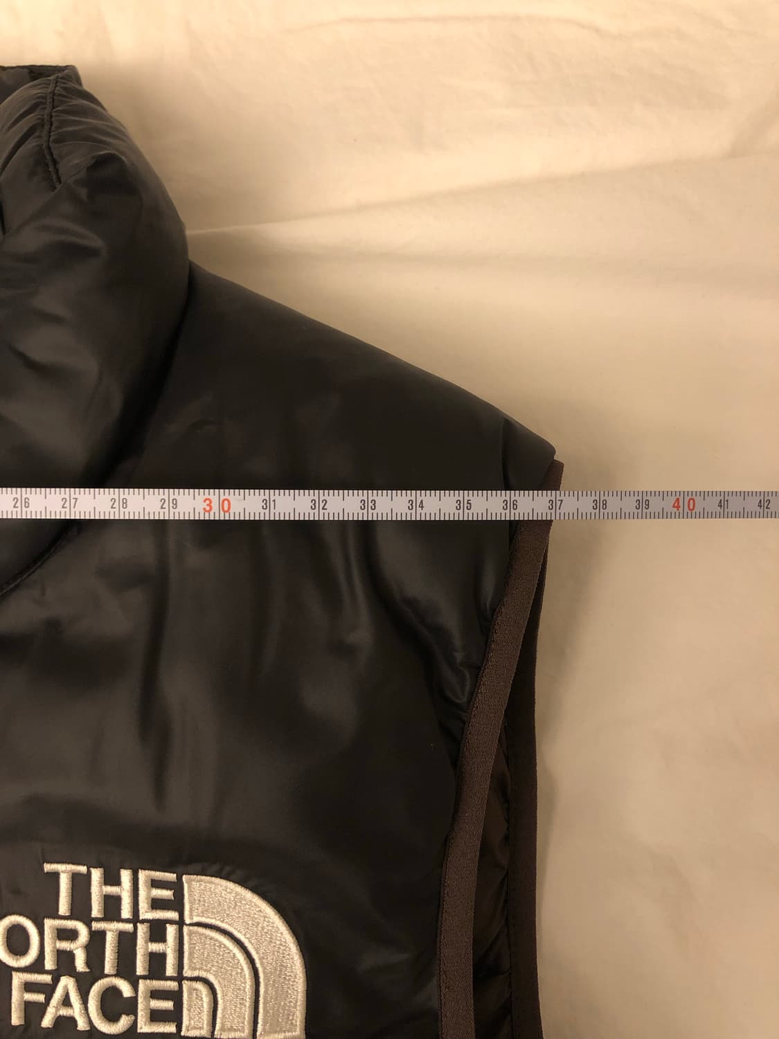 노스페이스 경량 패딩조끼 (brown,s size) 상품이미지6