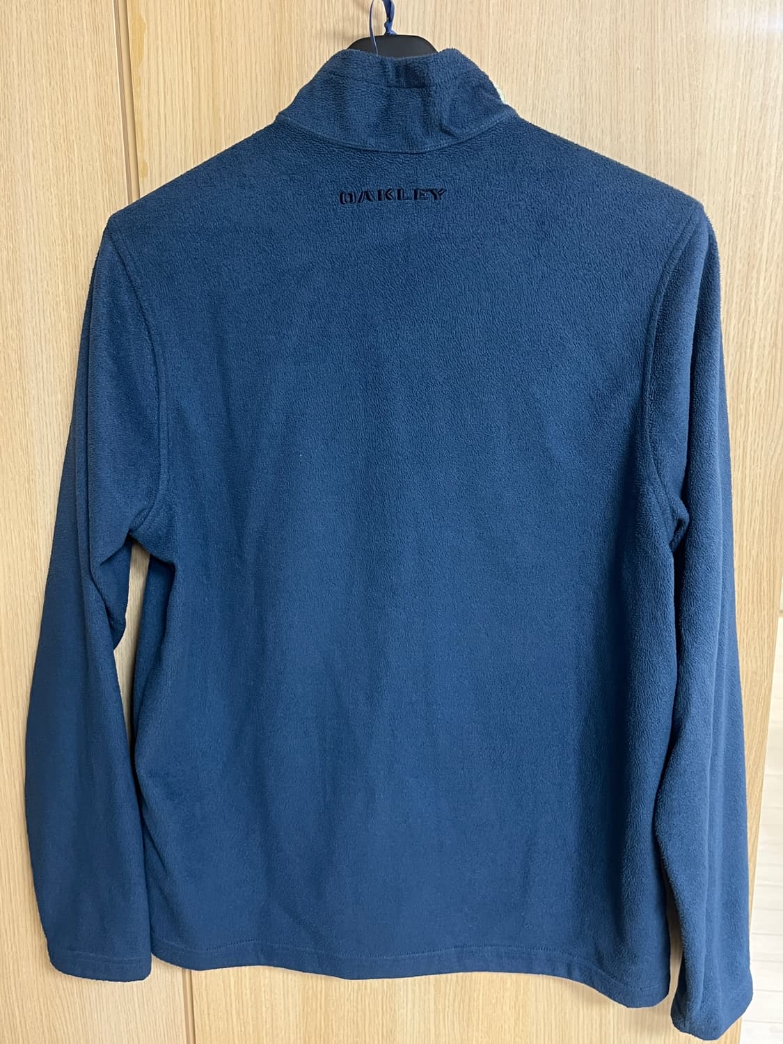 오클리 90s/y2k 네이비블루 플리스 집업 상품이미지3