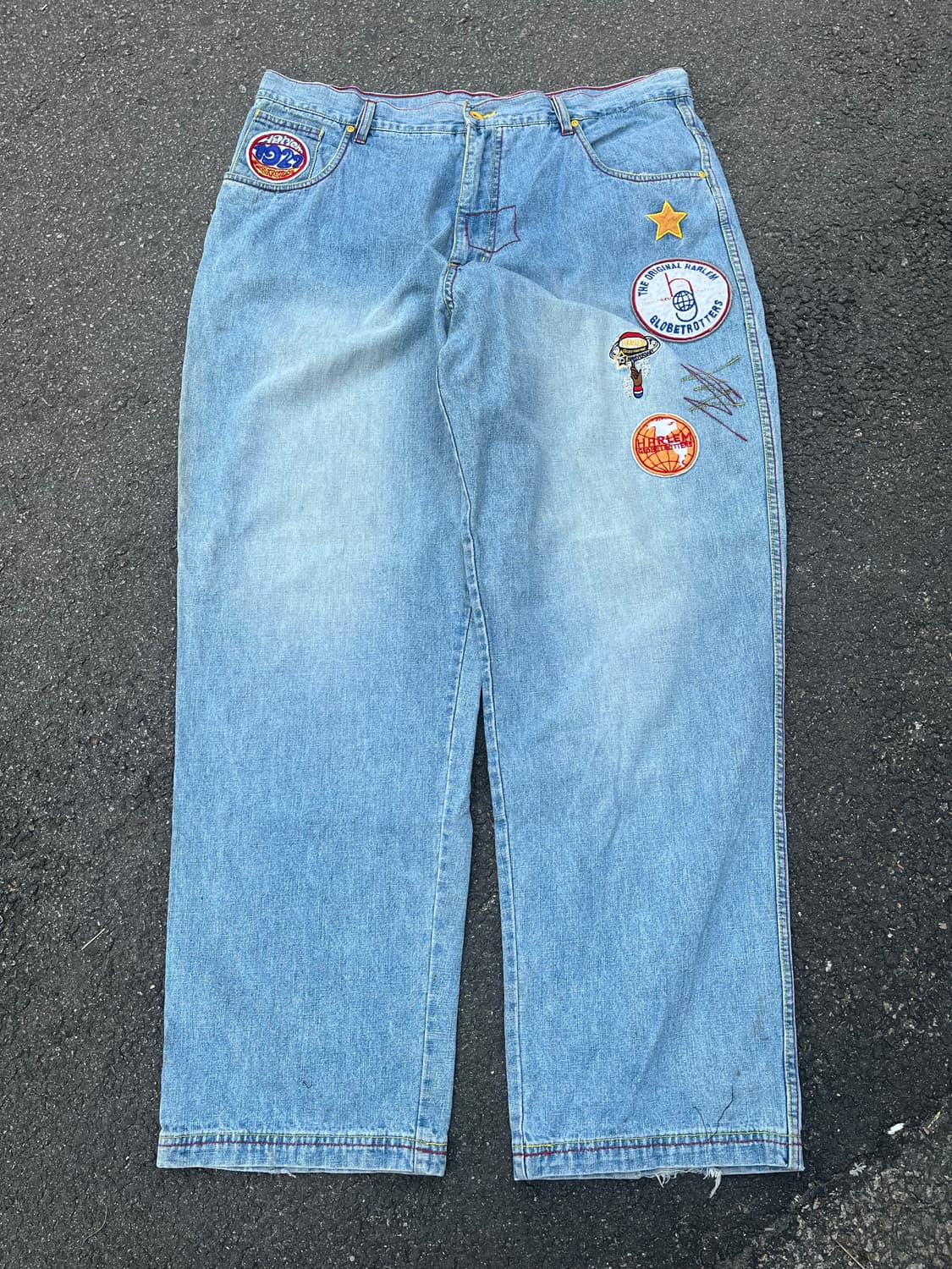 FUBU x Harlem Globetrotters Baggy Jeans 상품이미지3