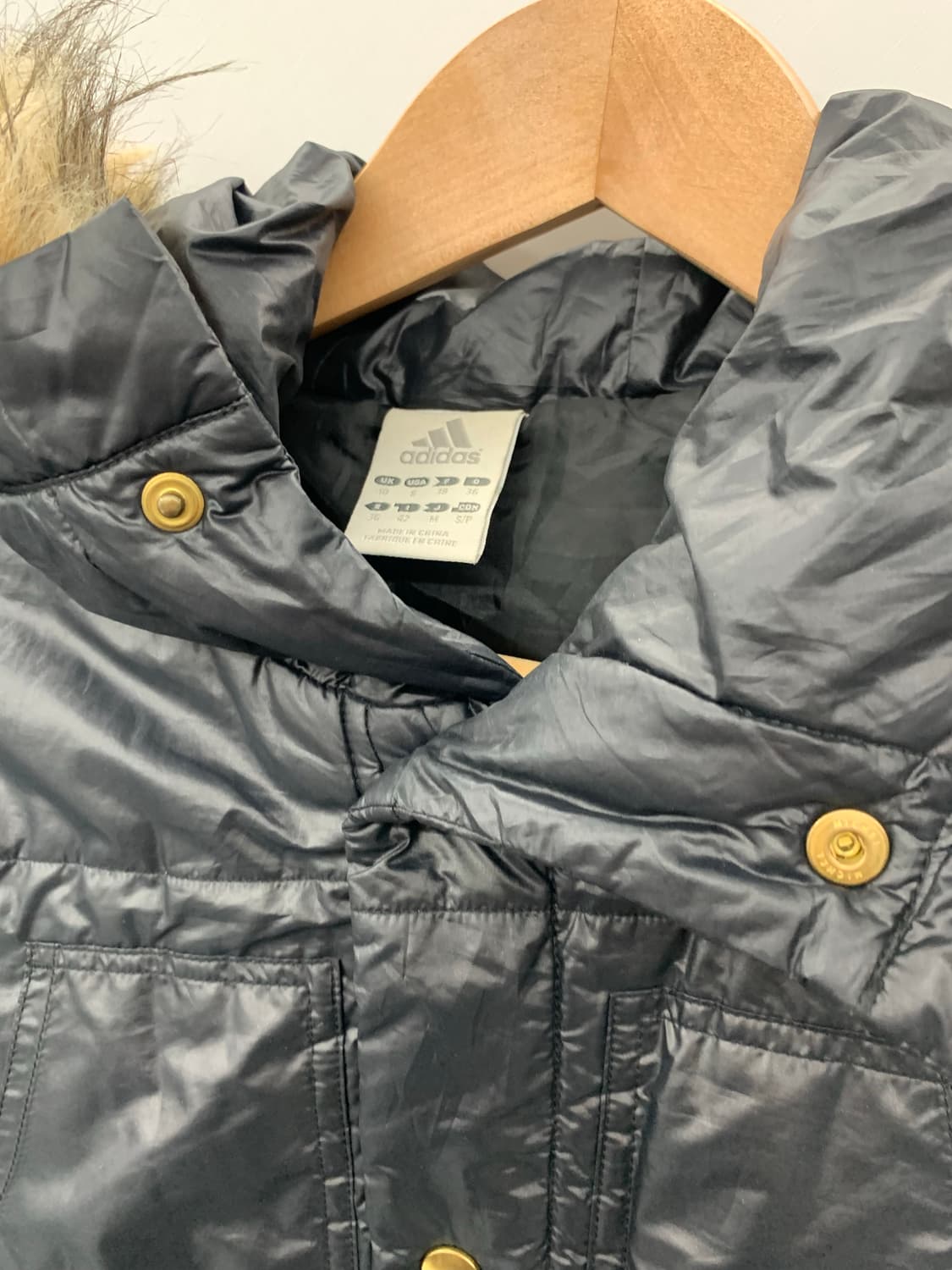 아디다스 y2k 골드 라이더 퍼 푸퍼 다운자켓 상품이미지6