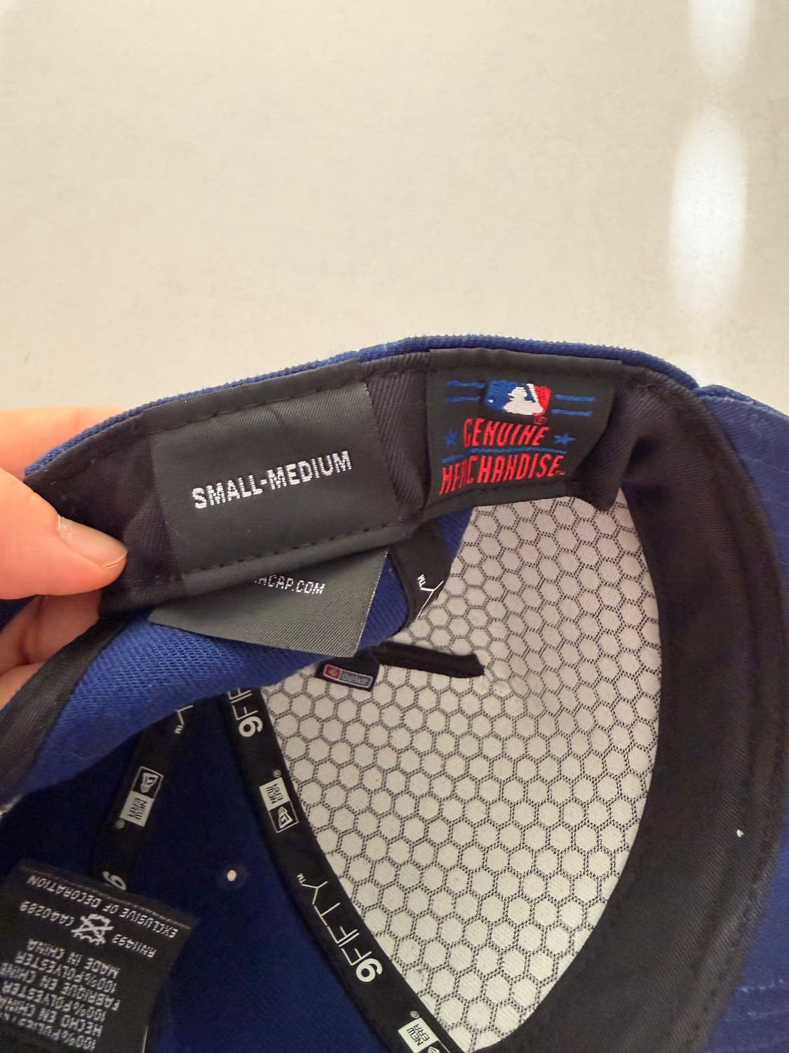 남자 모자 뉴에라 스냅백 LA 로스앤젤레스 다저스 블루 상품이미지6