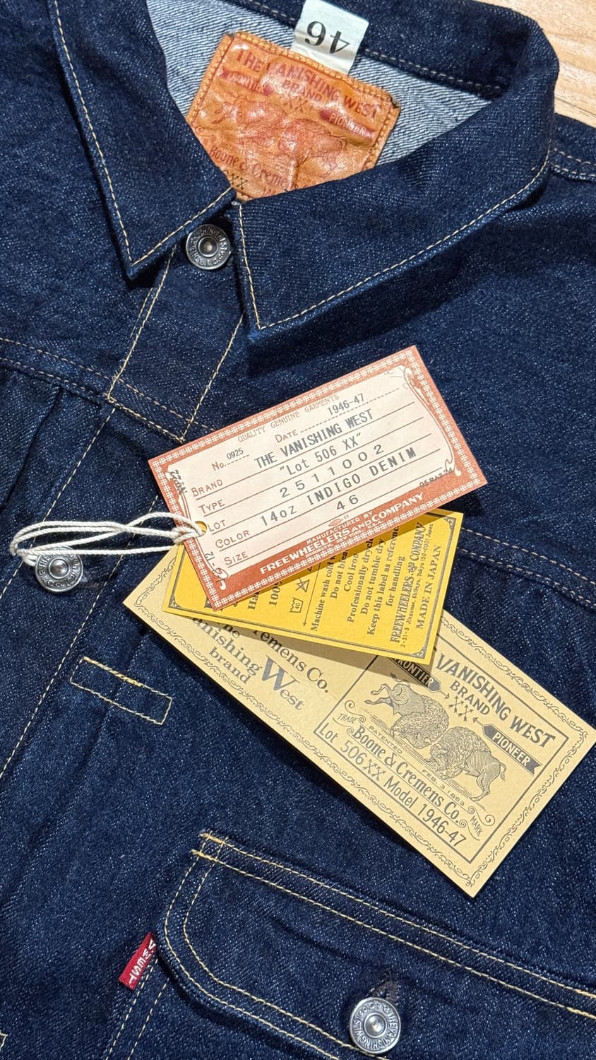 프리휠러스 506xx 1세대 데님자켓(46) 상품이미지3