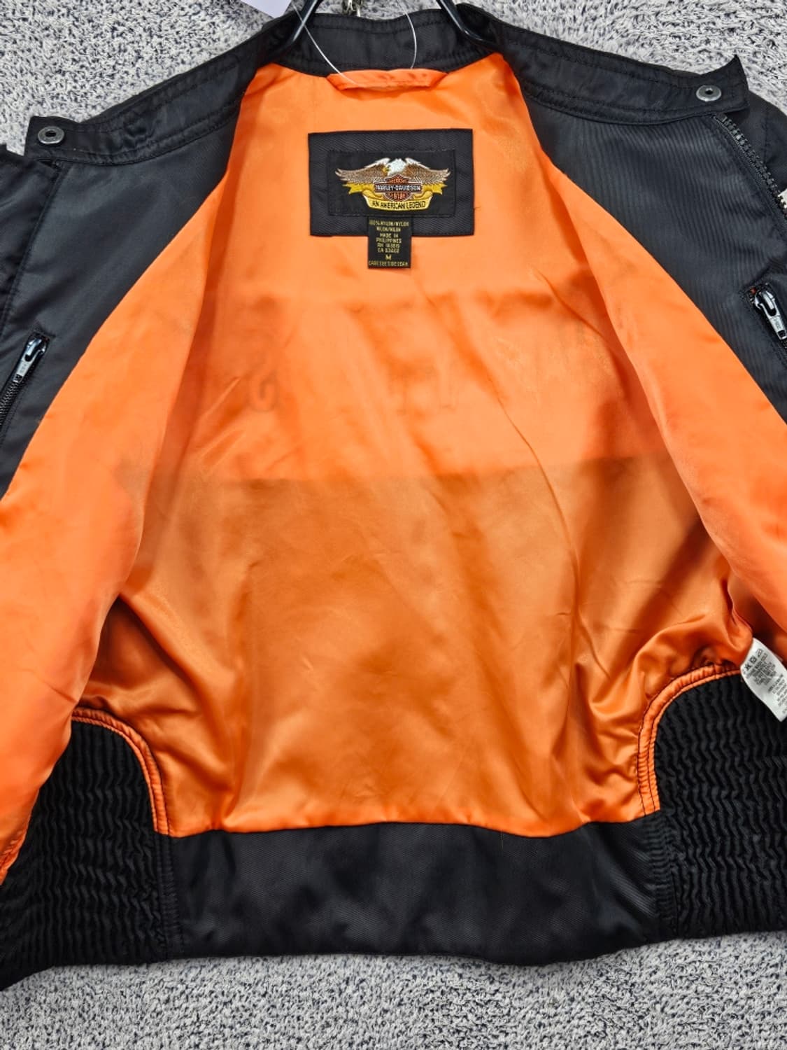 할리데이비슨 나일론 바이커 레이싱 자켓 ( M ) / 11784 상품이미지10