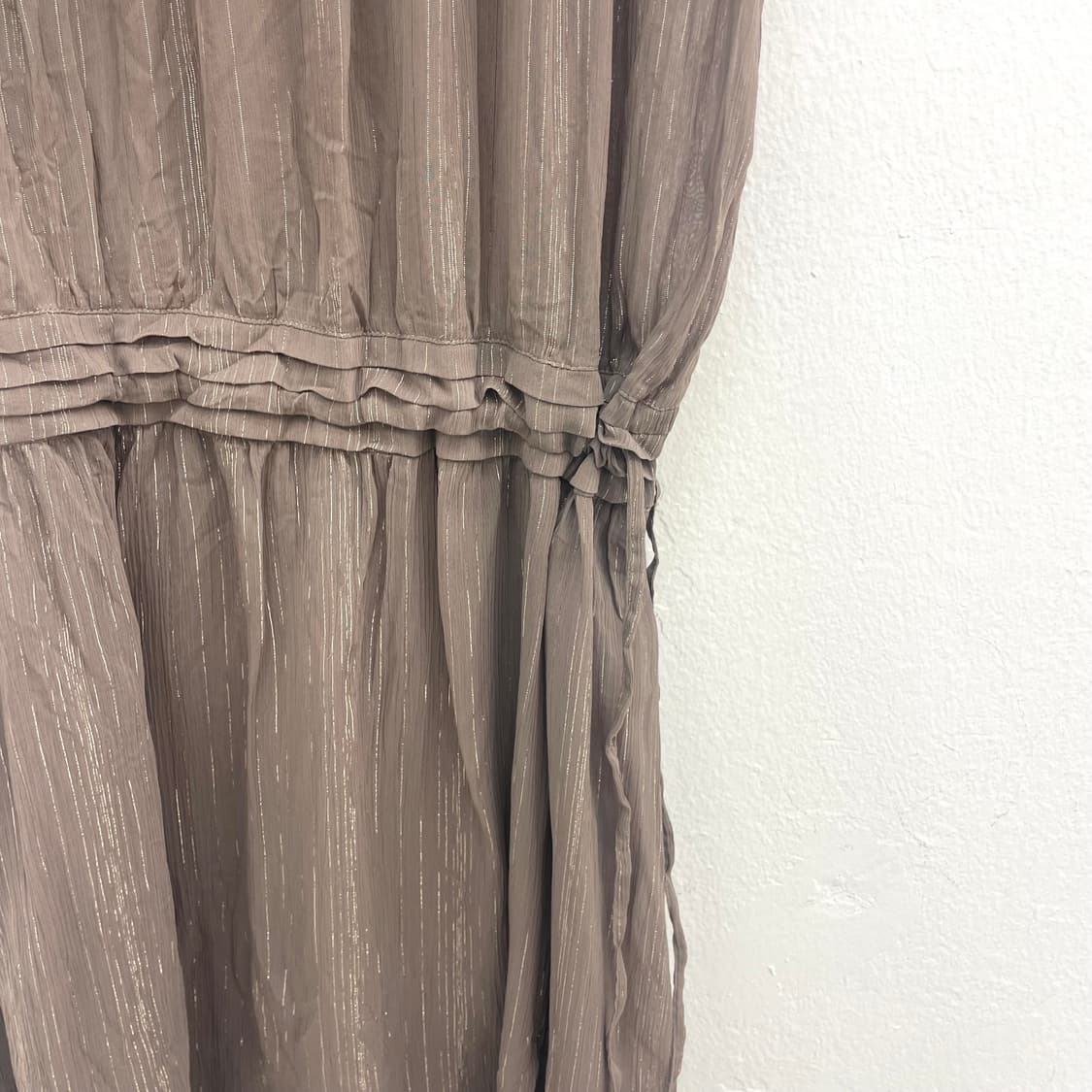 Shimmer sheer tunic dress 상품이미지4