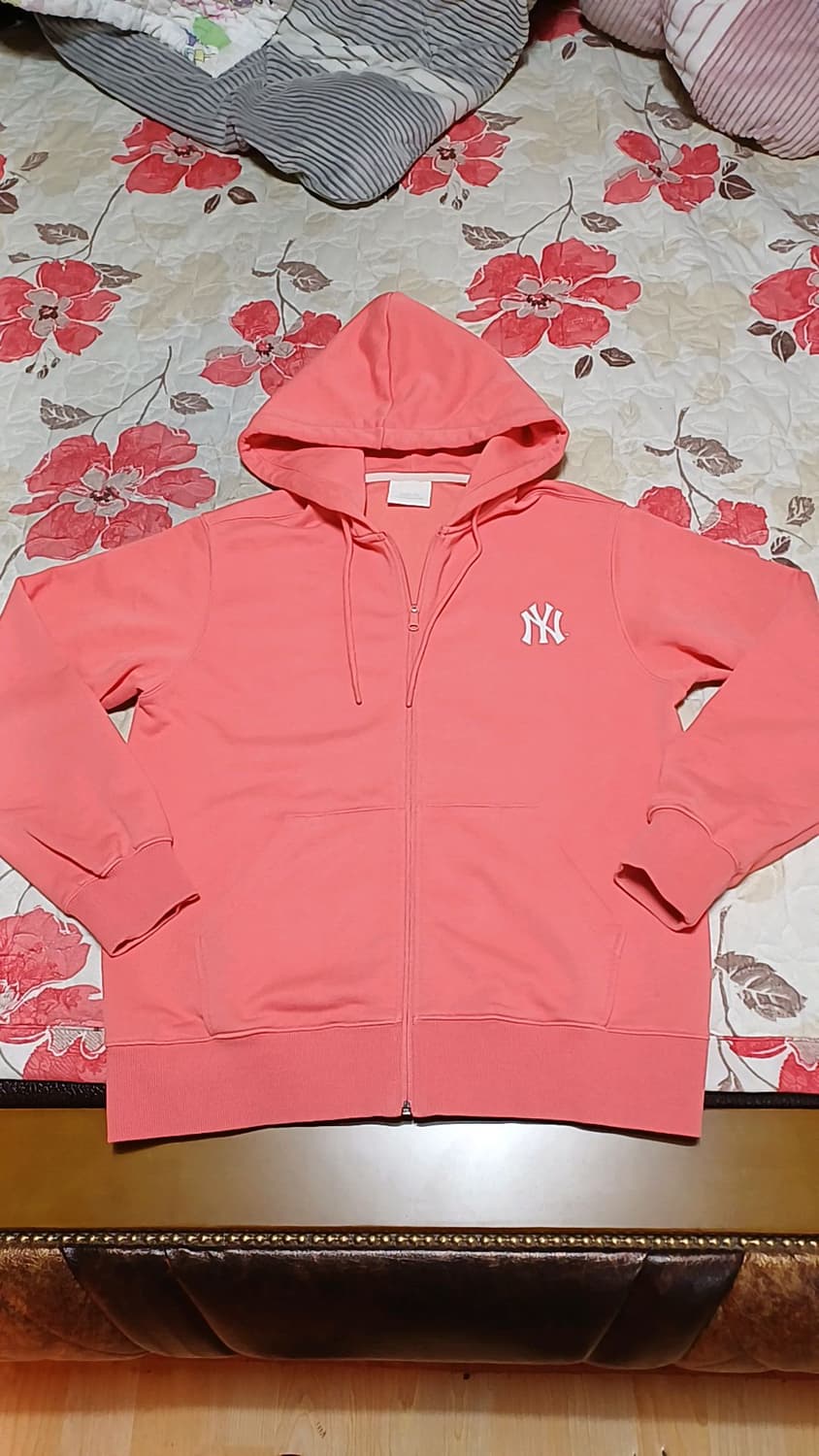 MLB 후드집업 실측100 가슴56 기장69 상품이미지1