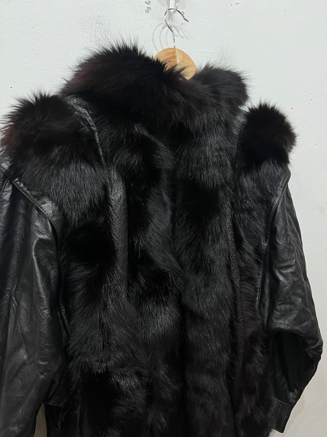 SAGA FOX 사가폭스 2way 레더자켓 베스트 상품이미지7