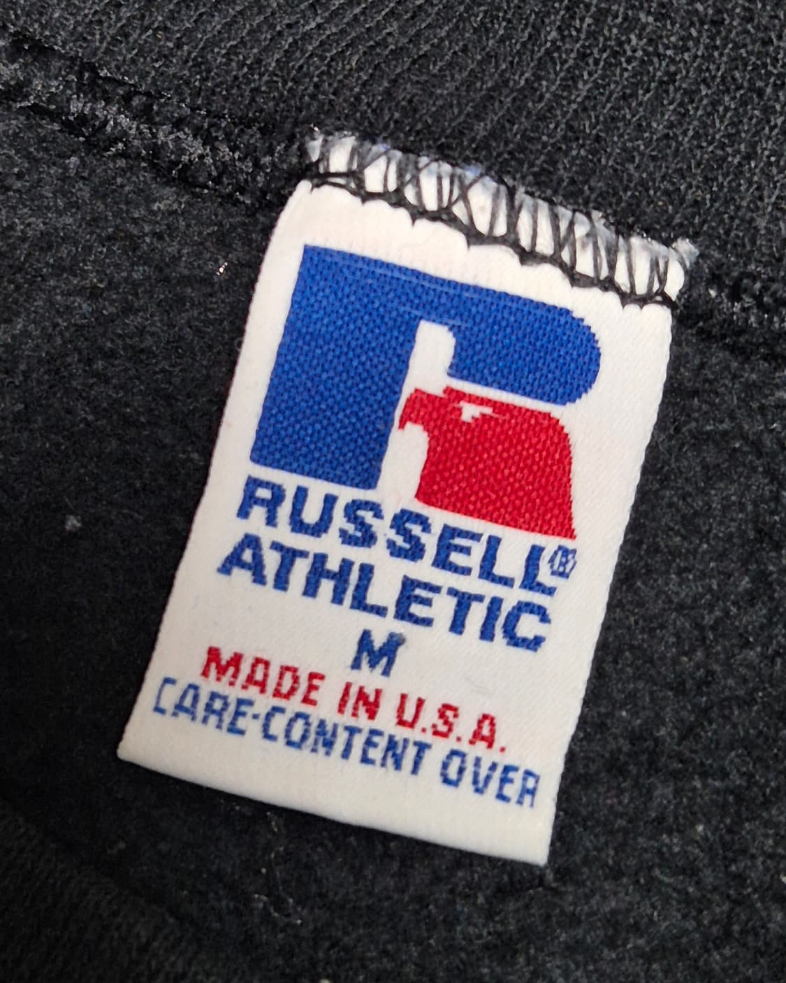 [M] 90s US Made 러셀 블랙 스웻 -8 상품이미지3