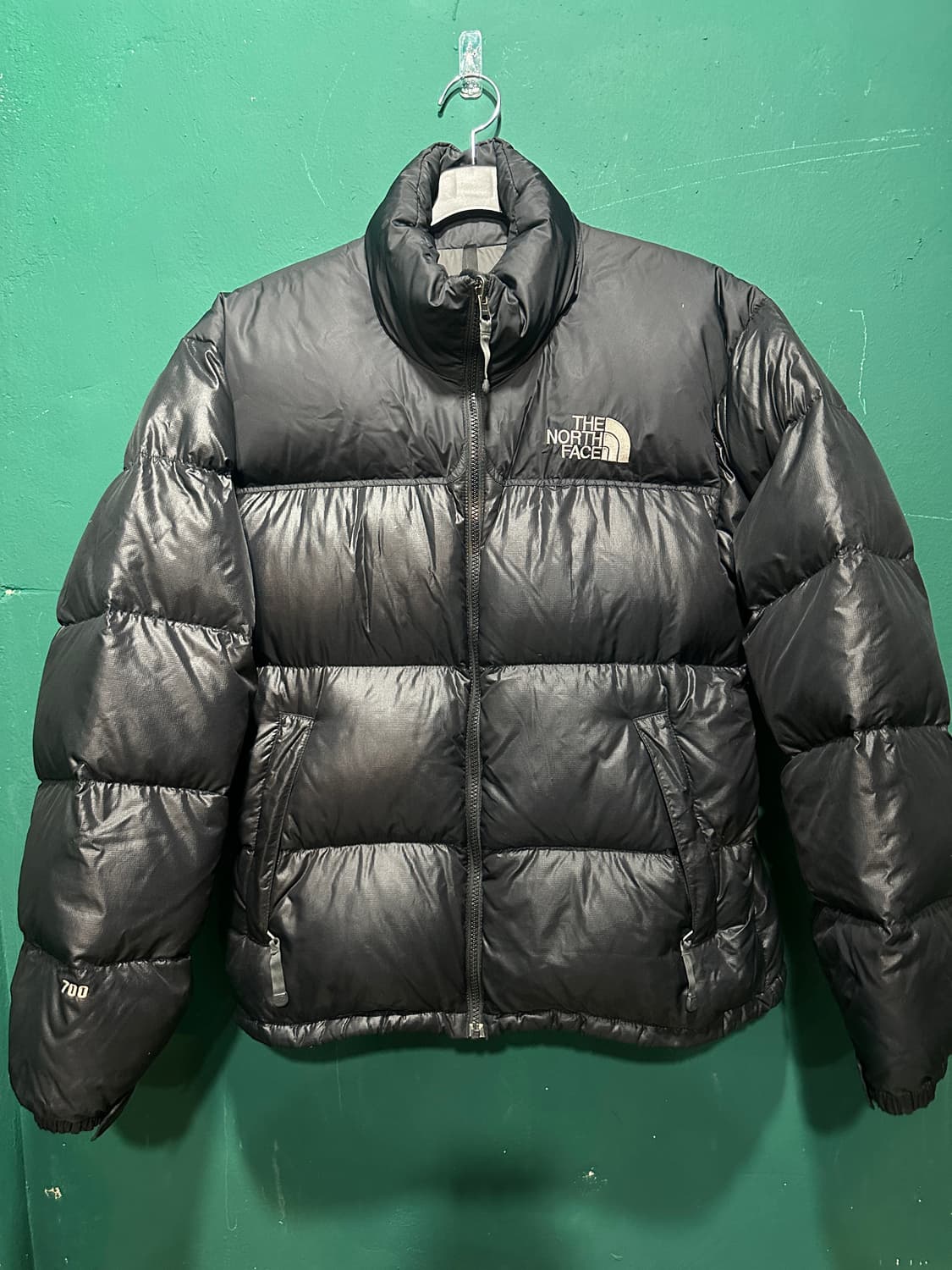 노스페이스700 눕시 패딩 블랙M 상품이미지1