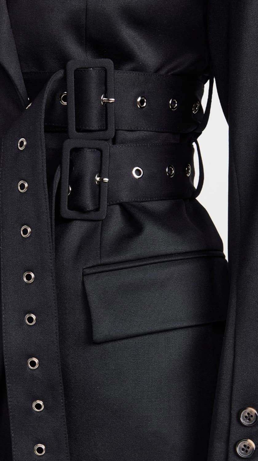 새상품급) h&M rokh 벨티드 울 자켓 상품이미지2