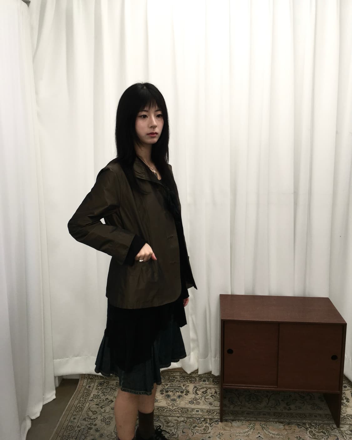 브라운 블레이저 상품이미지2