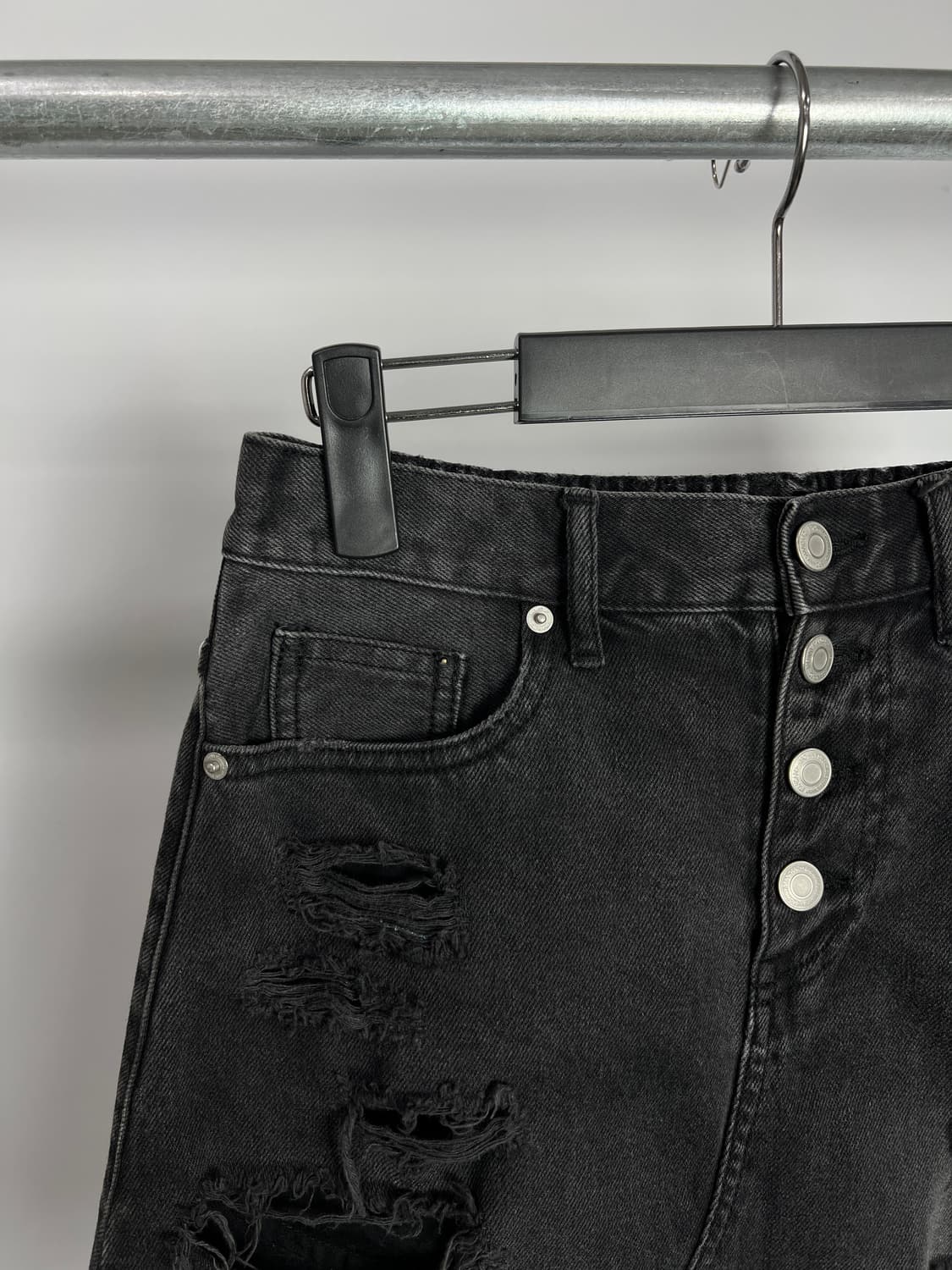 BROWNY STANDARD 데미지 미니 스커트  상품이미지2