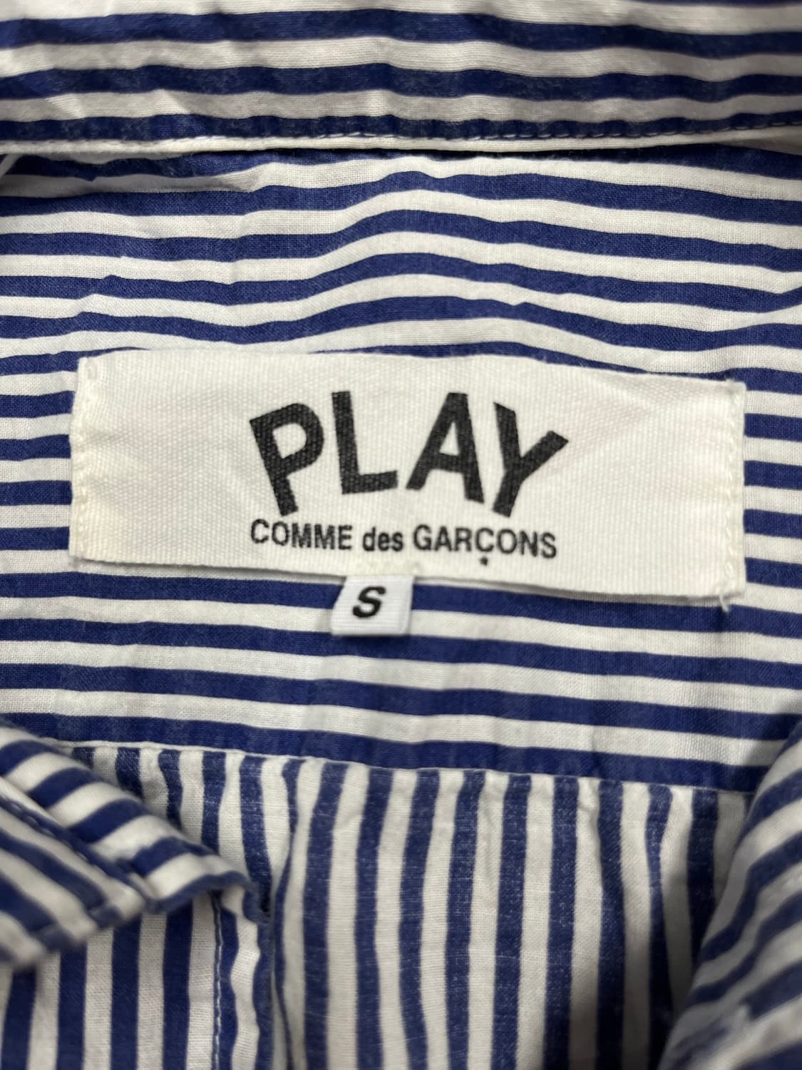 꼼데가르송 스트라이프 셔츠 s 상품이미지3