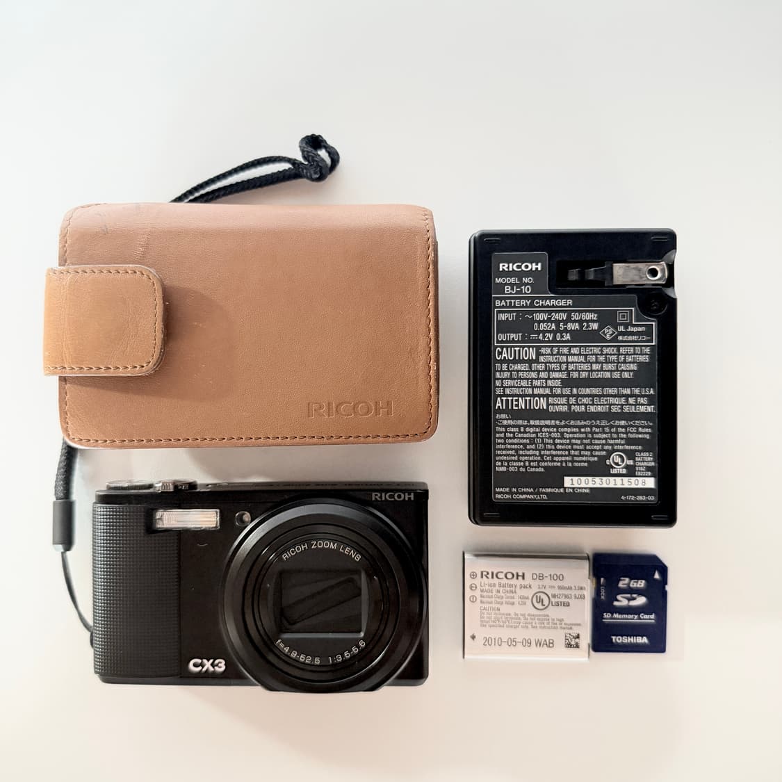 ✨키키/베이비몬스터 로라 픽✨ 미품 Ricoh 리코 CX3  빈티지디카 상품이미지9